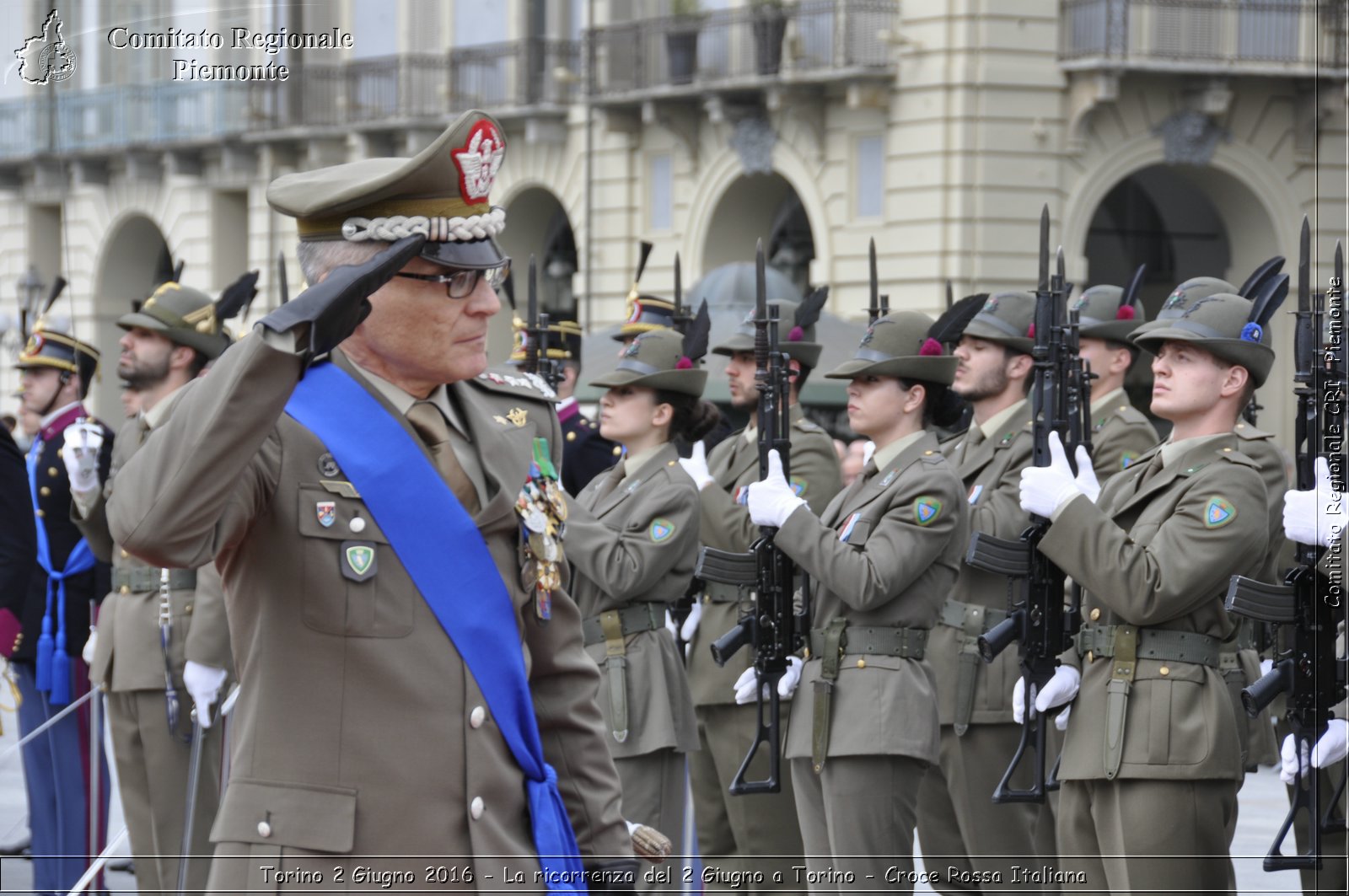 Torino 2 Giugno 2016 - La ricorrenza del 2 Giugno a Torino - Croce Rossa Italiana- Comitato Regionale del Piemonte