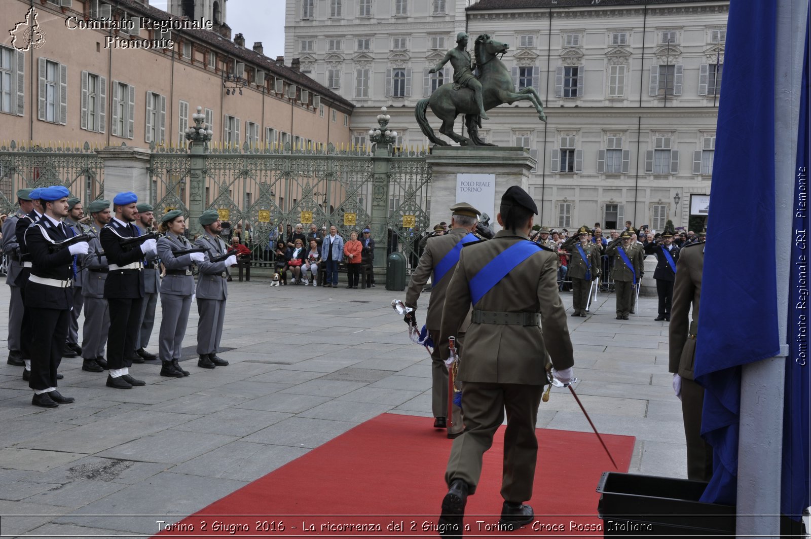 Torino 2 Giugno 2016 - La ricorrenza del 2 Giugno a Torino - Croce Rossa Italiana- Comitato Regionale del Piemonte