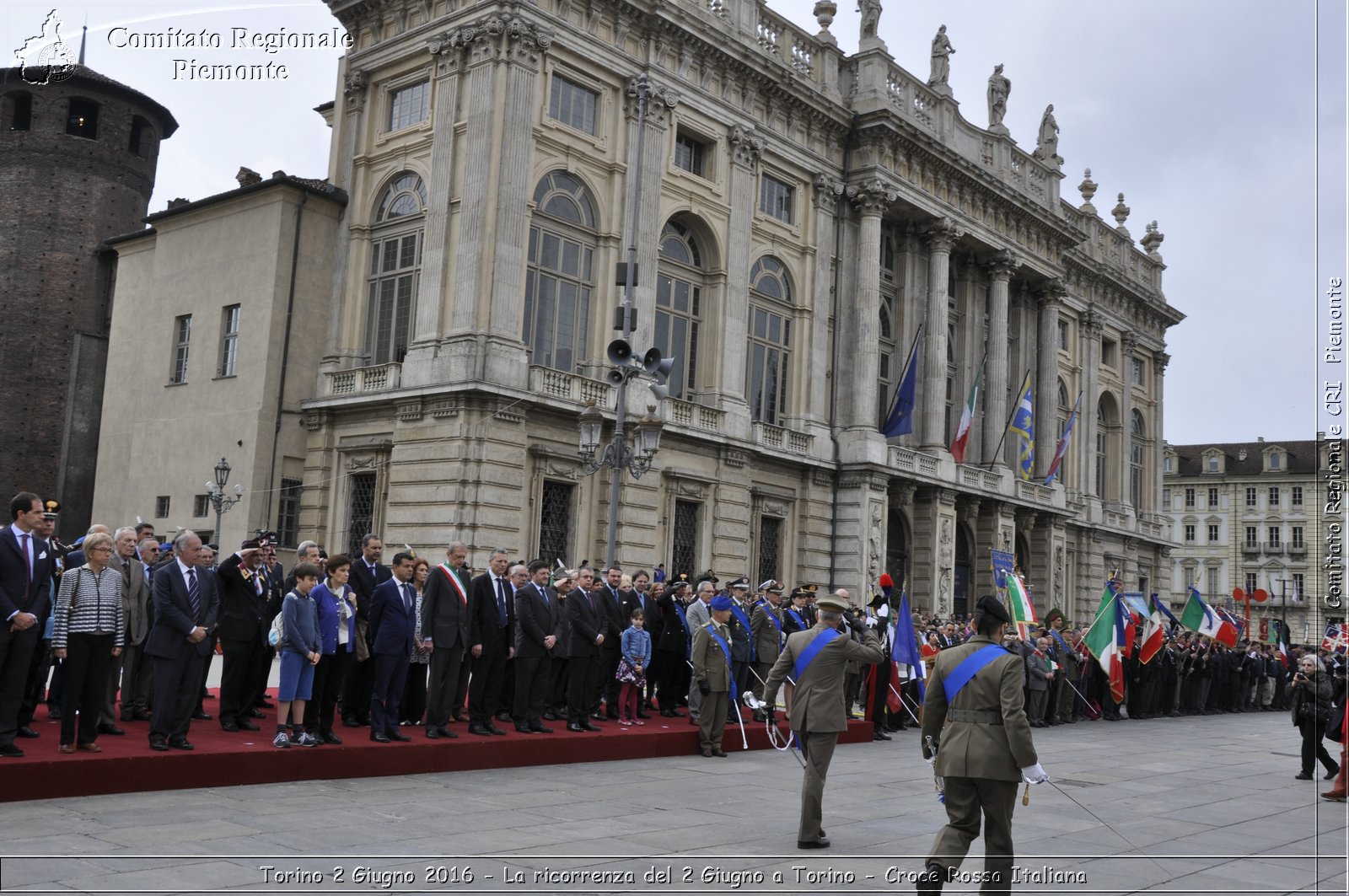 Torino 2 Giugno 2016 - La ricorrenza del 2 Giugno a Torino - Croce Rossa Italiana- Comitato Regionale del Piemonte