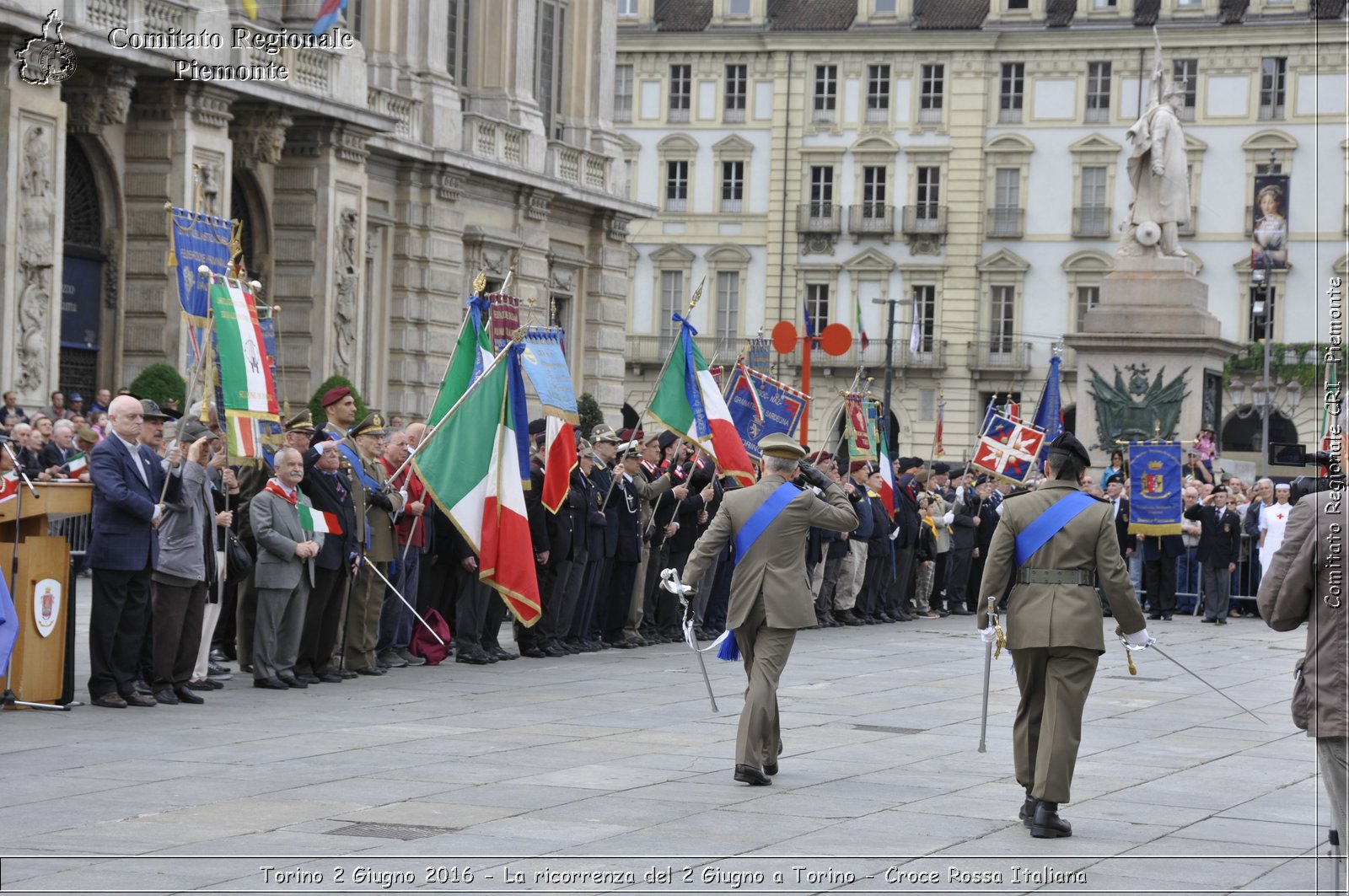 Torino 2 Giugno 2016 - La ricorrenza del 2 Giugno a Torino - Croce Rossa Italiana- Comitato Regionale del Piemonte