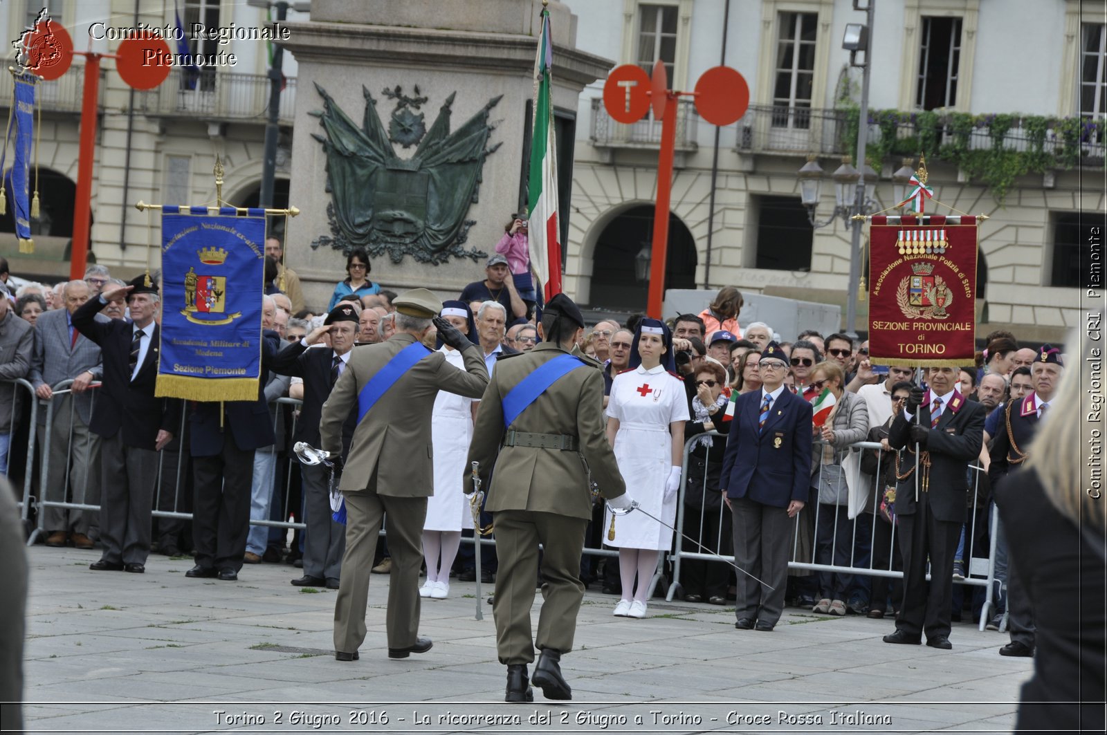 Torino 2 Giugno 2016 - La ricorrenza del 2 Giugno a Torino - Croce Rossa Italiana- Comitato Regionale del Piemonte