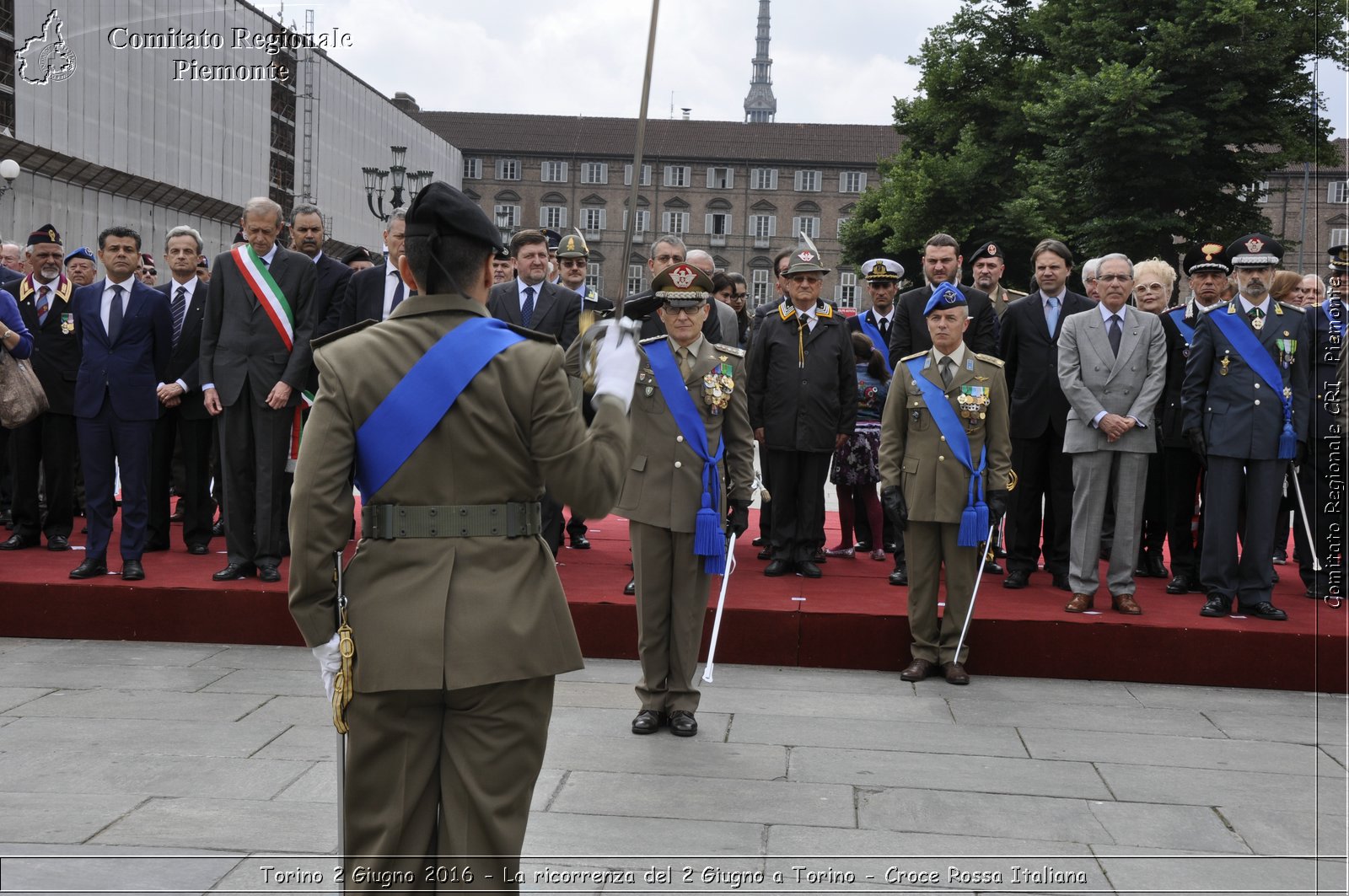 Torino 2 Giugno 2016 - La ricorrenza del 2 Giugno a Torino - Croce Rossa Italiana- Comitato Regionale del Piemonte