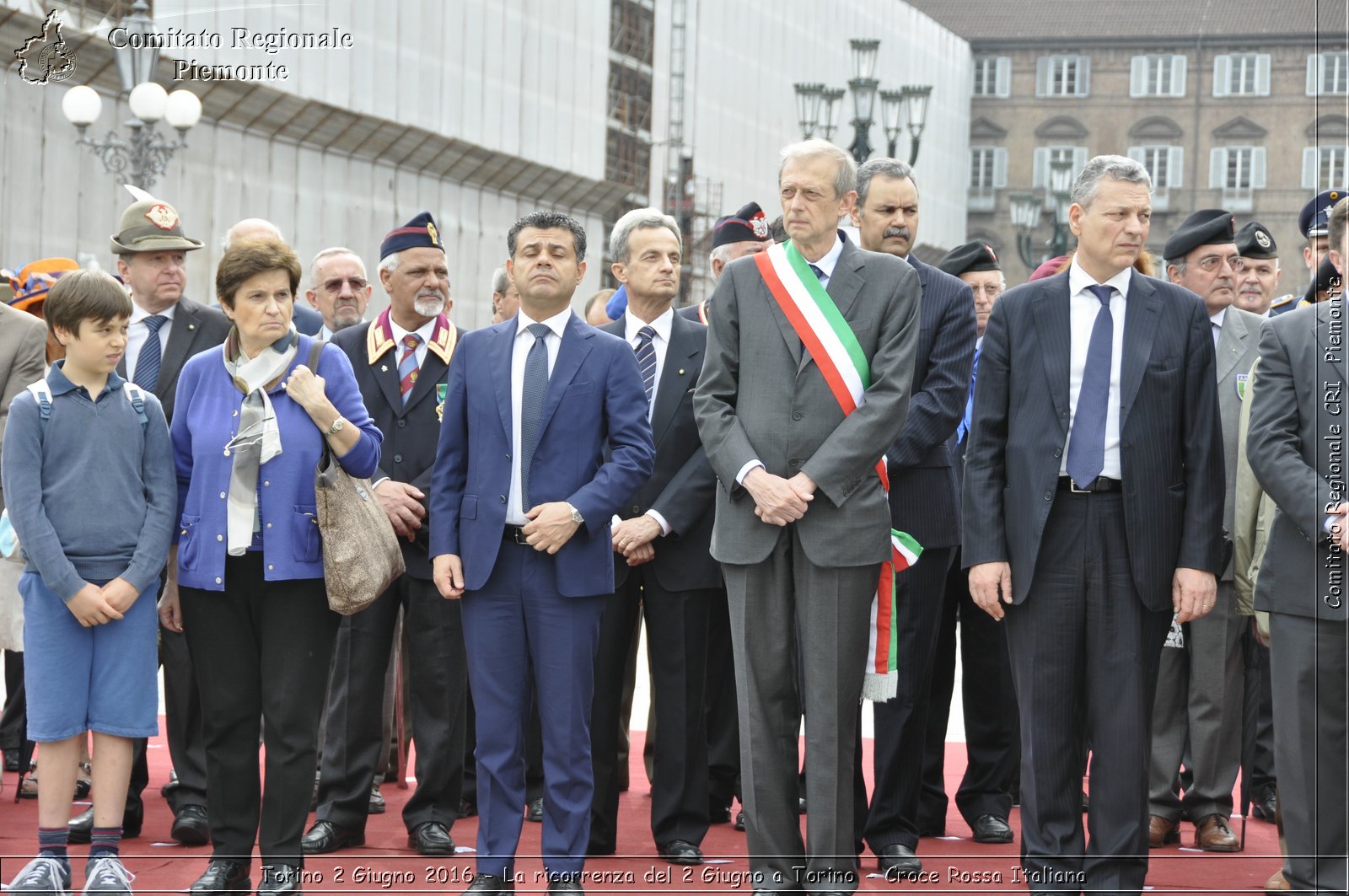 Torino 2 Giugno 2016 - La ricorrenza del 2 Giugno a Torino - Croce Rossa Italiana- Comitato Regionale del Piemonte