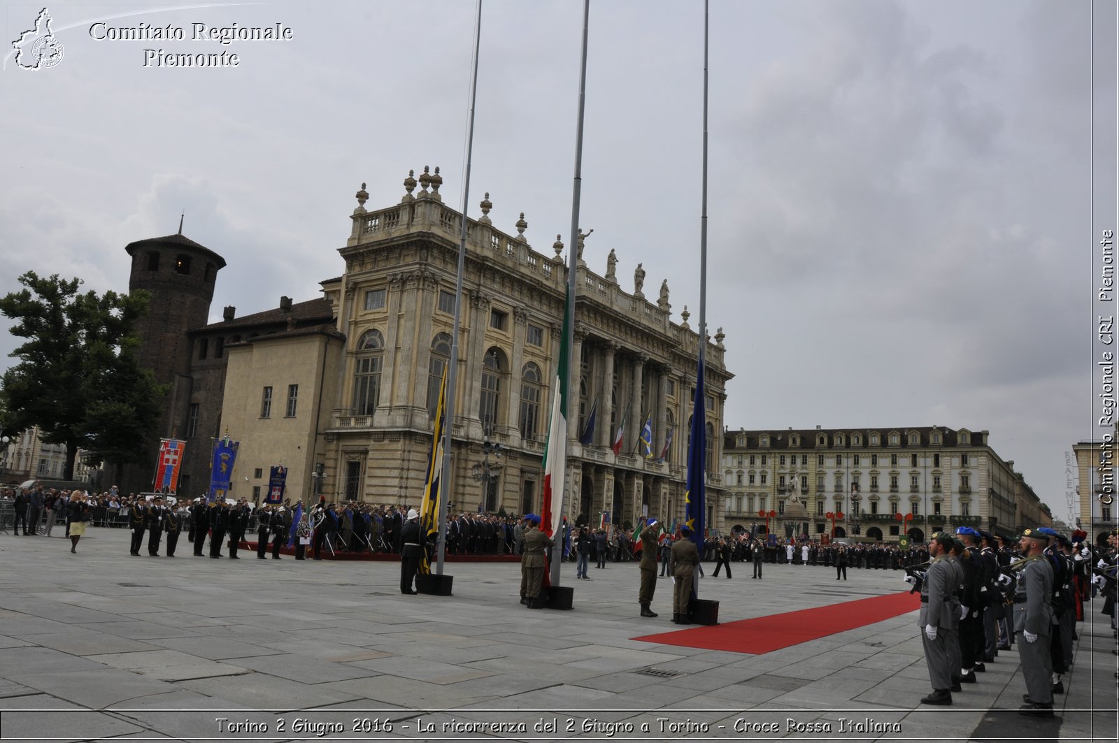 Torino 2 Giugno 2016 - La ricorrenza del 2 Giugno a Torino - Croce Rossa Italiana- Comitato Regionale del Piemonte