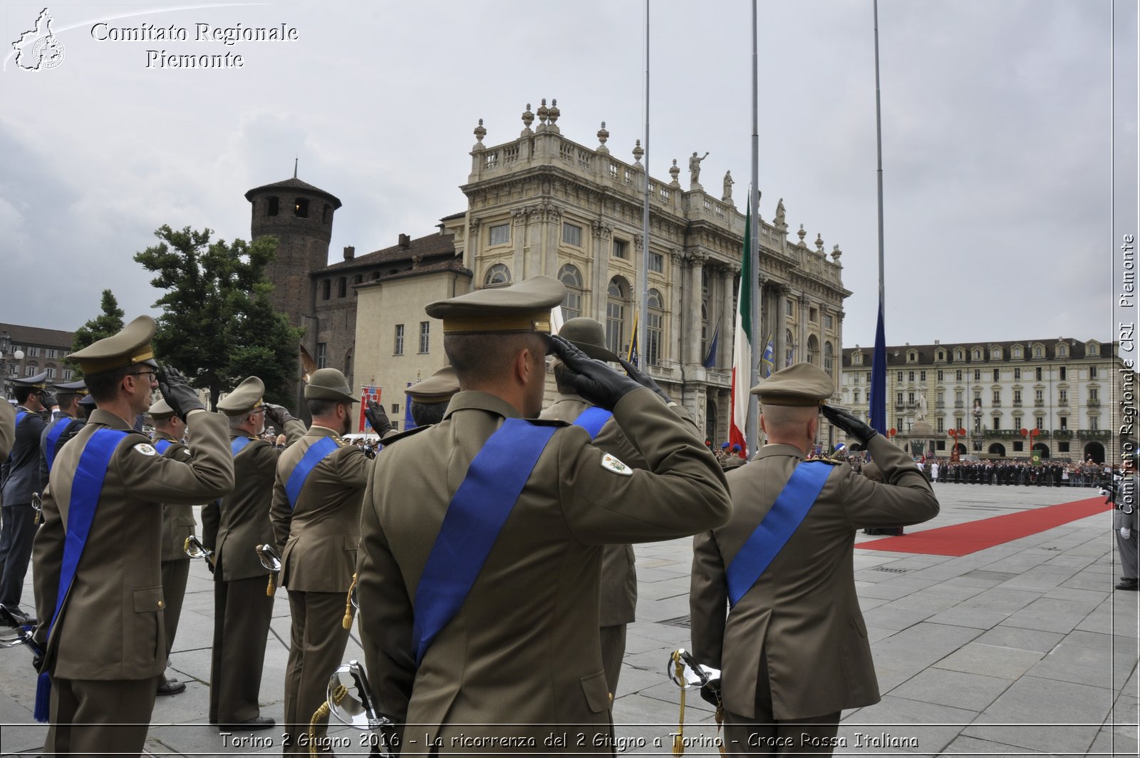 Torino 2 Giugno 2016 - La ricorrenza del 2 Giugno a Torino - Croce Rossa Italiana- Comitato Regionale del Piemonte