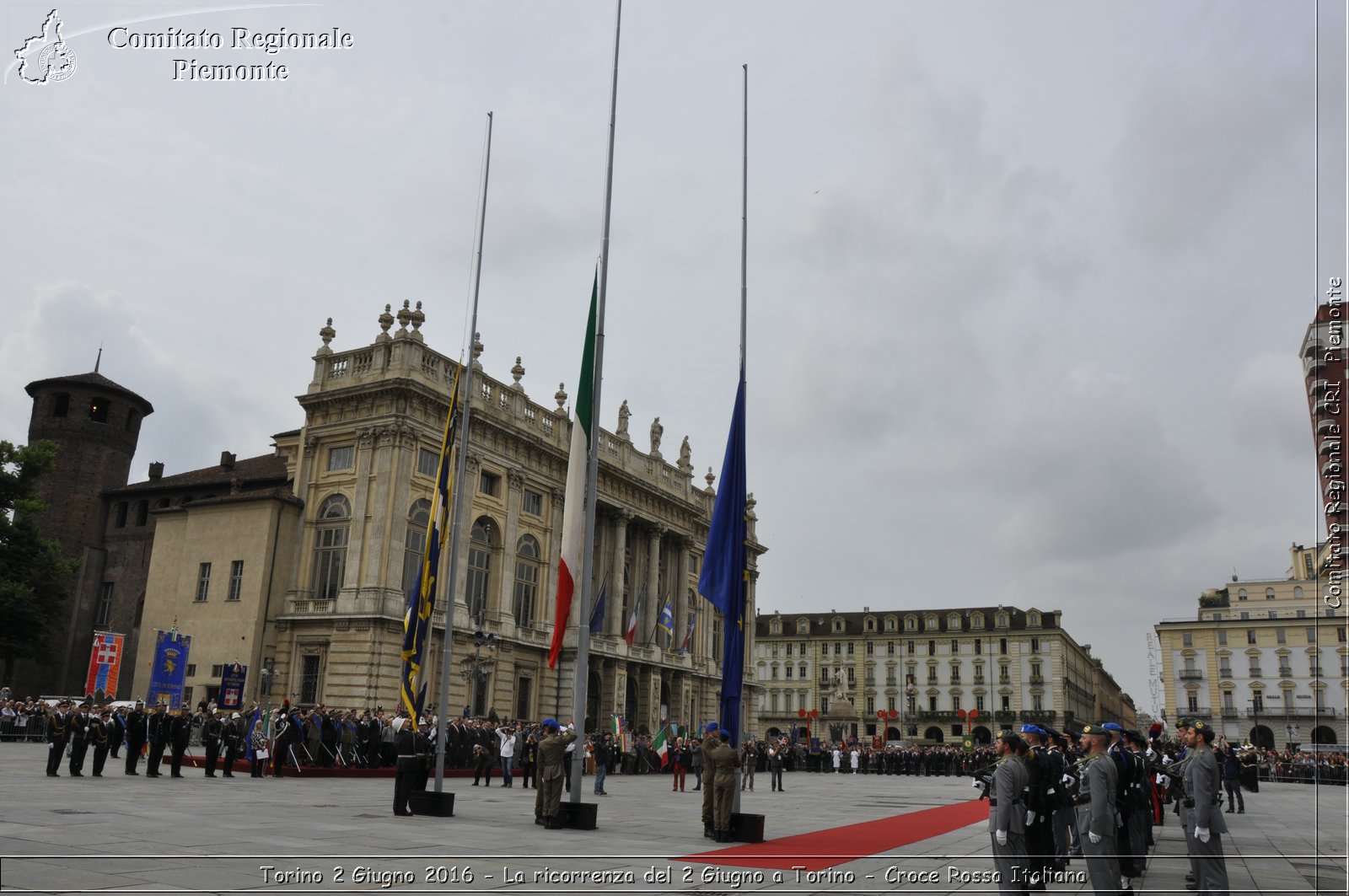 Torino 2 Giugno 2016 - La ricorrenza del 2 Giugno a Torino - Croce Rossa Italiana- Comitato Regionale del Piemonte