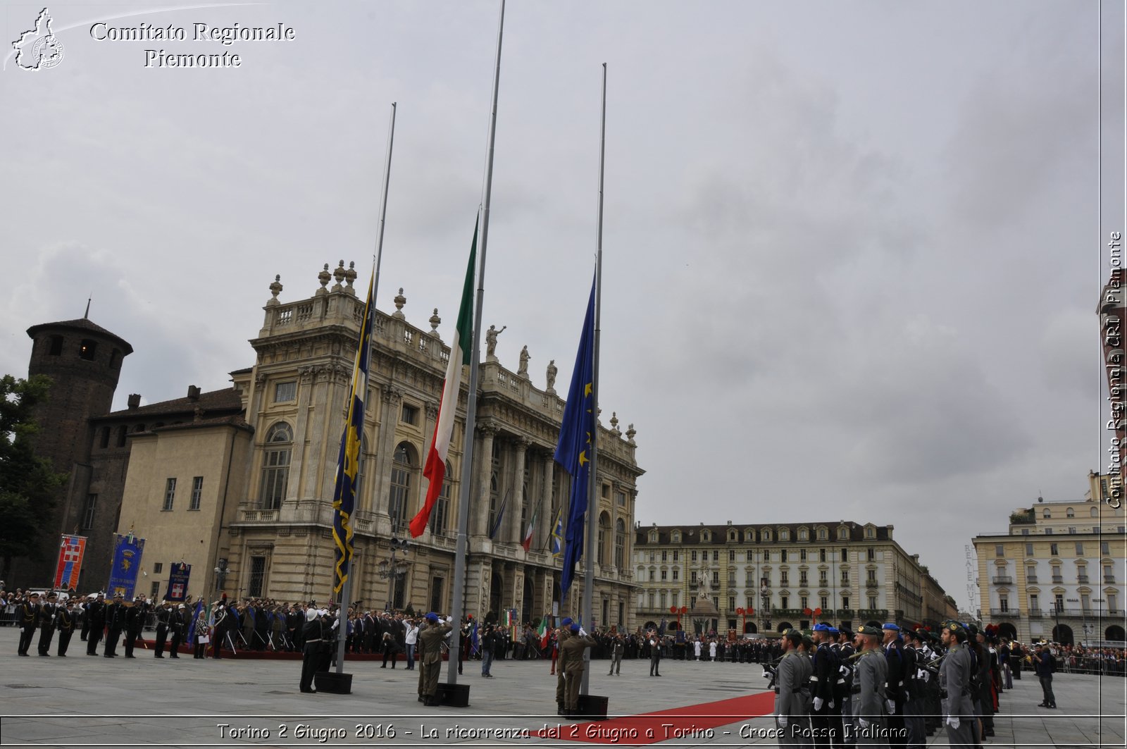 Torino 2 Giugno 2016 - La ricorrenza del 2 Giugno a Torino - Croce Rossa Italiana- Comitato Regionale del Piemonte