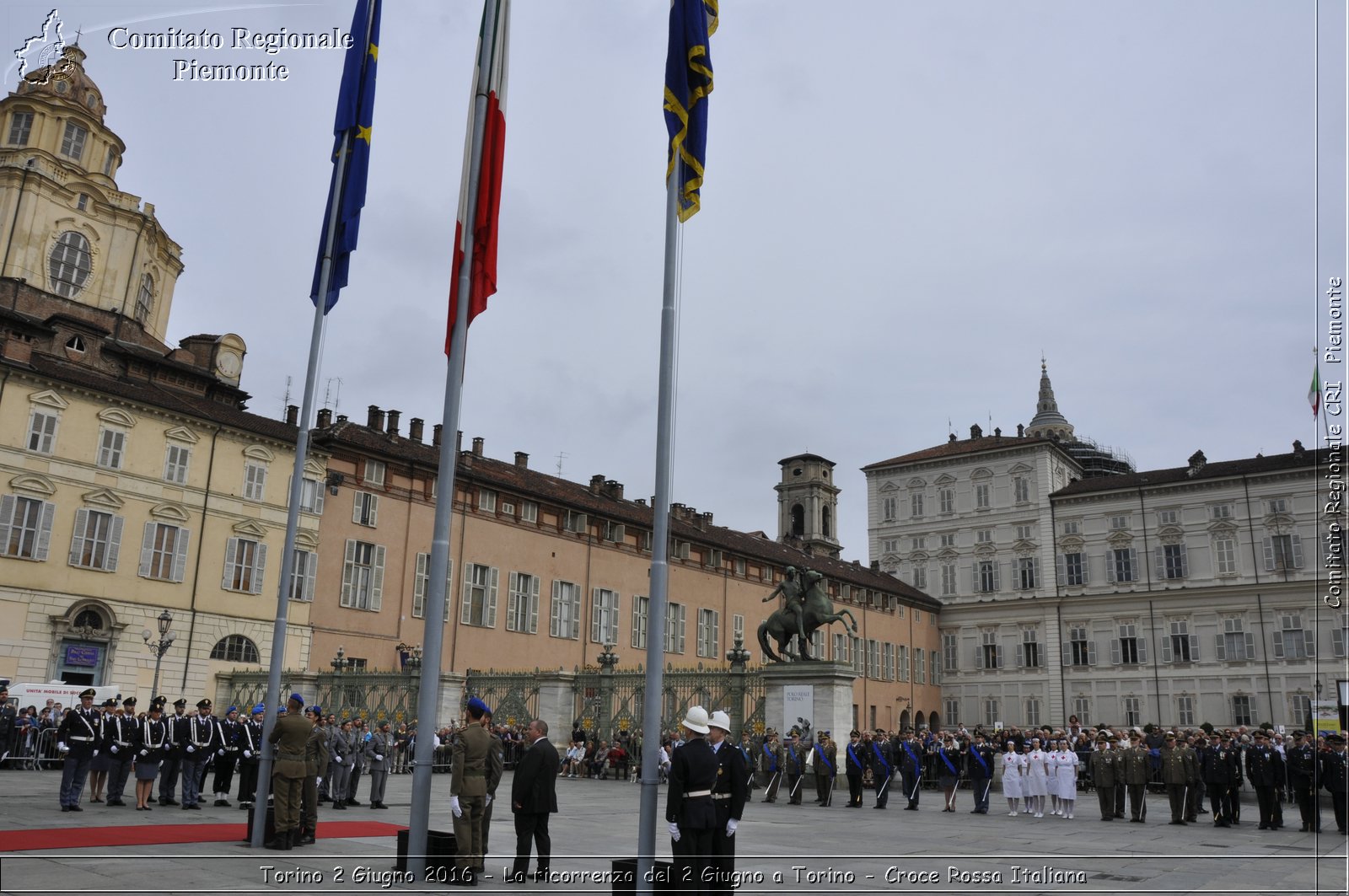 Torino 2 Giugno 2016 - La ricorrenza del 2 Giugno a Torino - Croce Rossa Italiana- Comitato Regionale del Piemonte