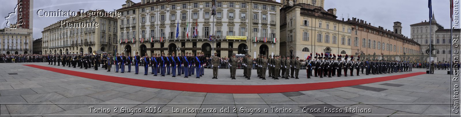 Torino 2 Giugno 2016 - La ricorrenza del 2 Giugno a Torino - Croce Rossa Italiana- Comitato Regionale del Piemonte