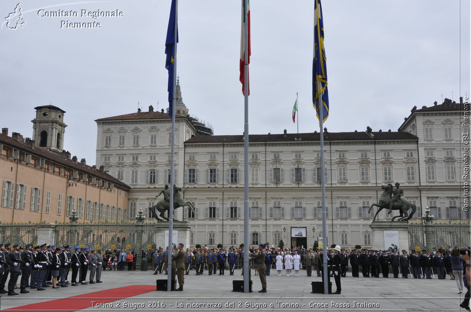 Torino 2 Giugno 2016 - La ricorrenza del 2 Giugno a Torino - Croce Rossa Italiana- Comitato Regionale del Piemonte