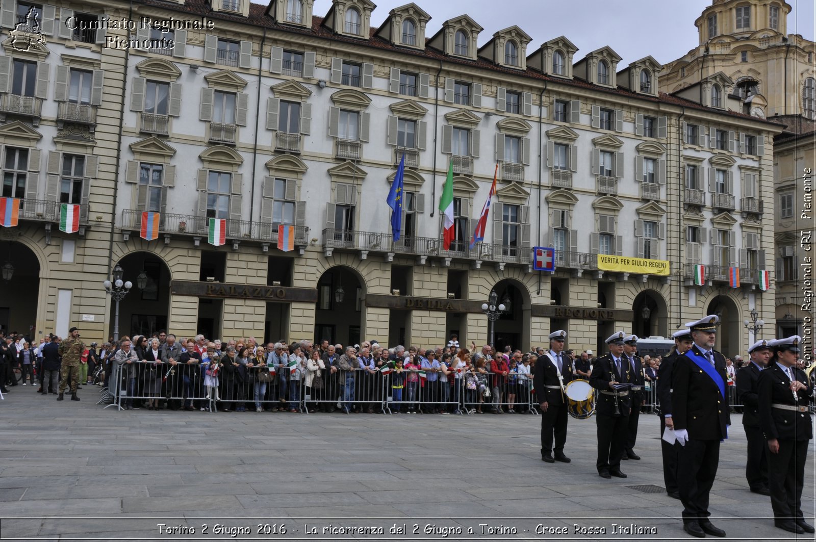 Torino 2 Giugno 2016 - La ricorrenza del 2 Giugno a Torino - Croce Rossa Italiana- Comitato Regionale del Piemonte