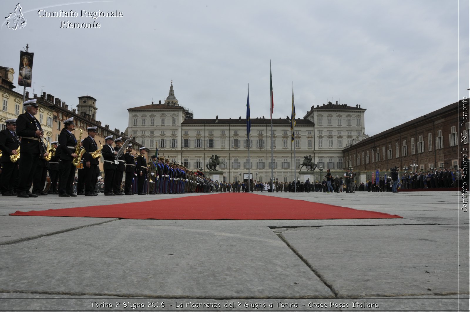 Torino 2 Giugno 2016 - La ricorrenza del 2 Giugno a Torino - Croce Rossa Italiana- Comitato Regionale del Piemonte