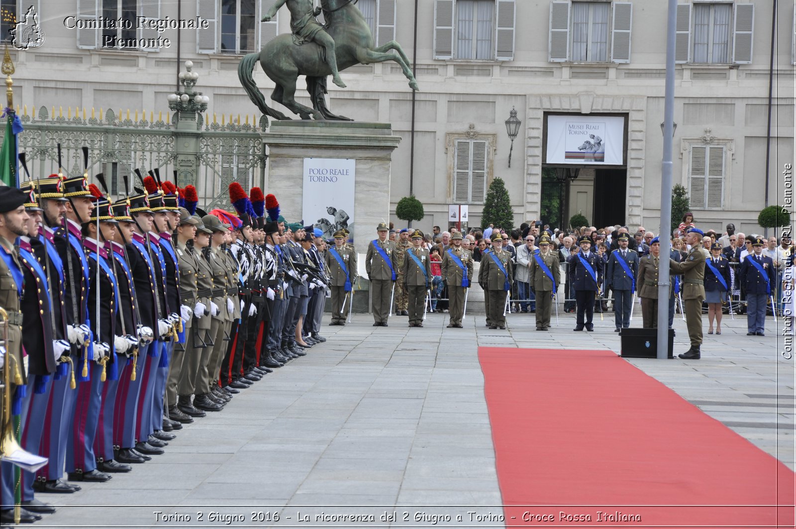 Torino 2 Giugno 2016 - La ricorrenza del 2 Giugno a Torino - Croce Rossa Italiana- Comitato Regionale del Piemonte