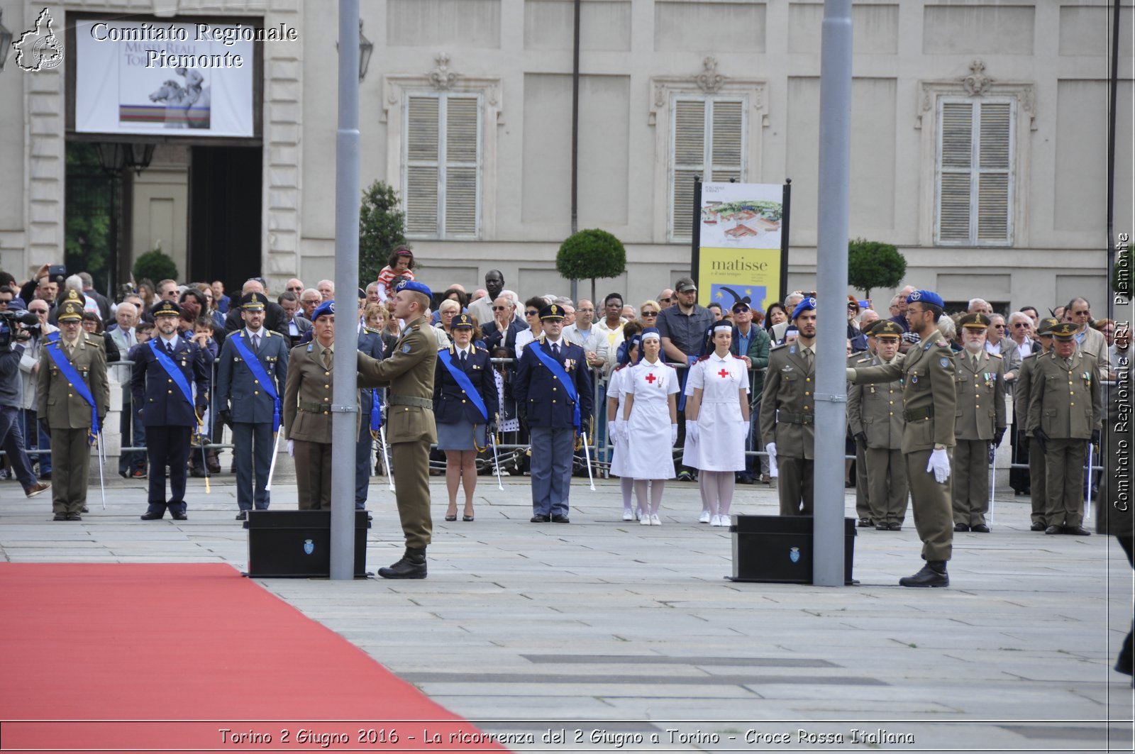 Torino 2 Giugno 2016 - La ricorrenza del 2 Giugno a Torino - Croce Rossa Italiana- Comitato Regionale del Piemonte