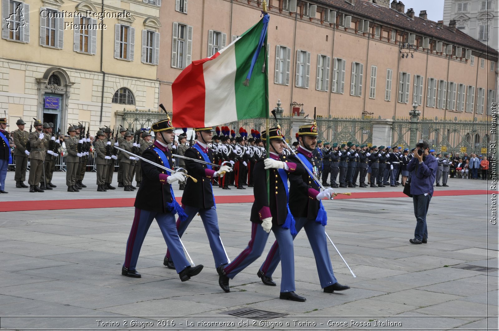 Torino 2 Giugno 2016 - La ricorrenza del 2 Giugno a Torino - Croce Rossa Italiana- Comitato Regionale del Piemonte