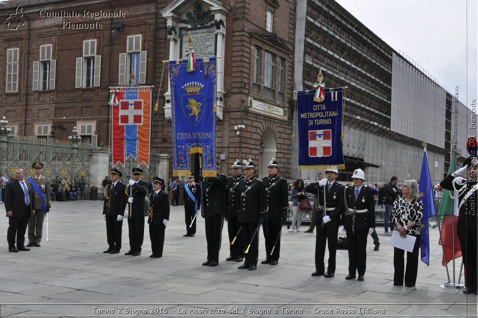 Torino 2 Giugno 2016 - La ricorrenza del 2 Giugno a Torino - Croce Rossa Italiana- Comitato Regionale del Piemonte