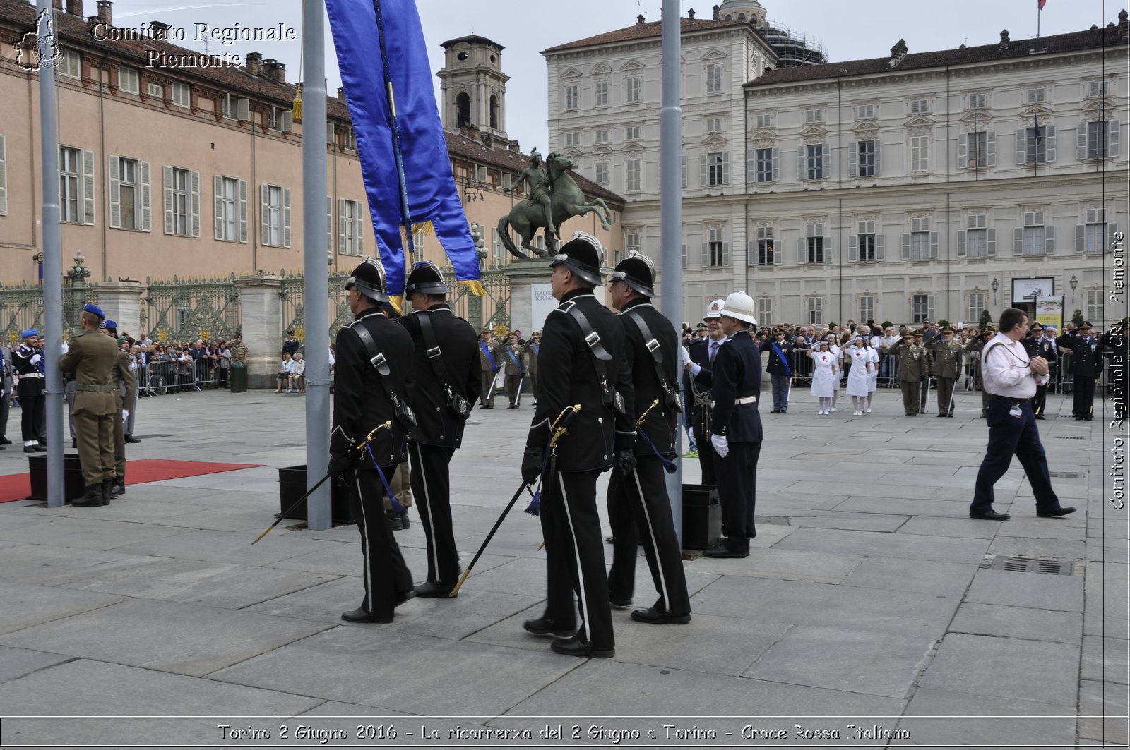 Torino 2 Giugno 2016 - La ricorrenza del 2 Giugno a Torino - Croce Rossa Italiana- Comitato Regionale del Piemonte