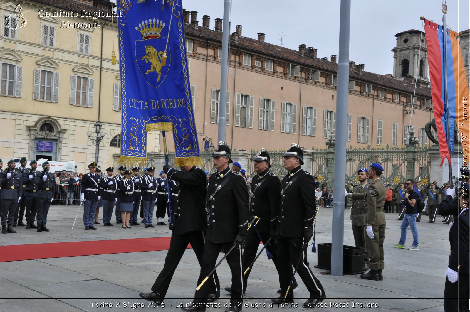 Torino 2 Giugno 2016 - La ricorrenza del 2 Giugno a Torino - Croce Rossa Italiana- Comitato Regionale del Piemonte