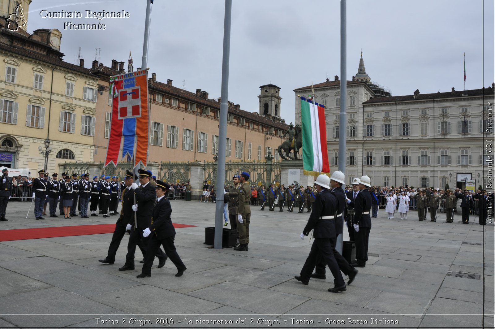 Torino 2 Giugno 2016 - La ricorrenza del 2 Giugno a Torino - Croce Rossa Italiana- Comitato Regionale del Piemonte