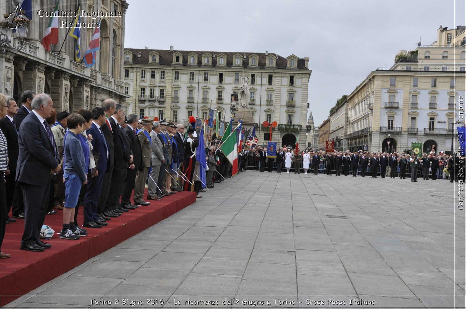 Torino 2 Giugno 2016 - La ricorrenza del 2 Giugno a Torino - Croce Rossa Italiana- Comitato Regionale del Piemonte