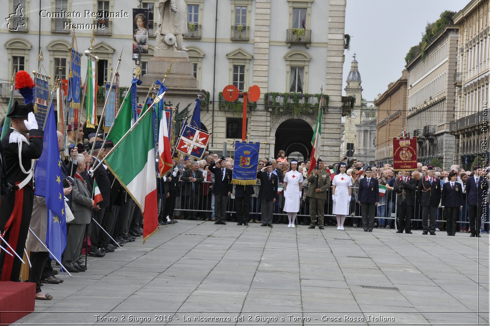 Torino 2 Giugno 2016 - La ricorrenza del 2 Giugno a Torino - Croce Rossa Italiana- Comitato Regionale del Piemonte