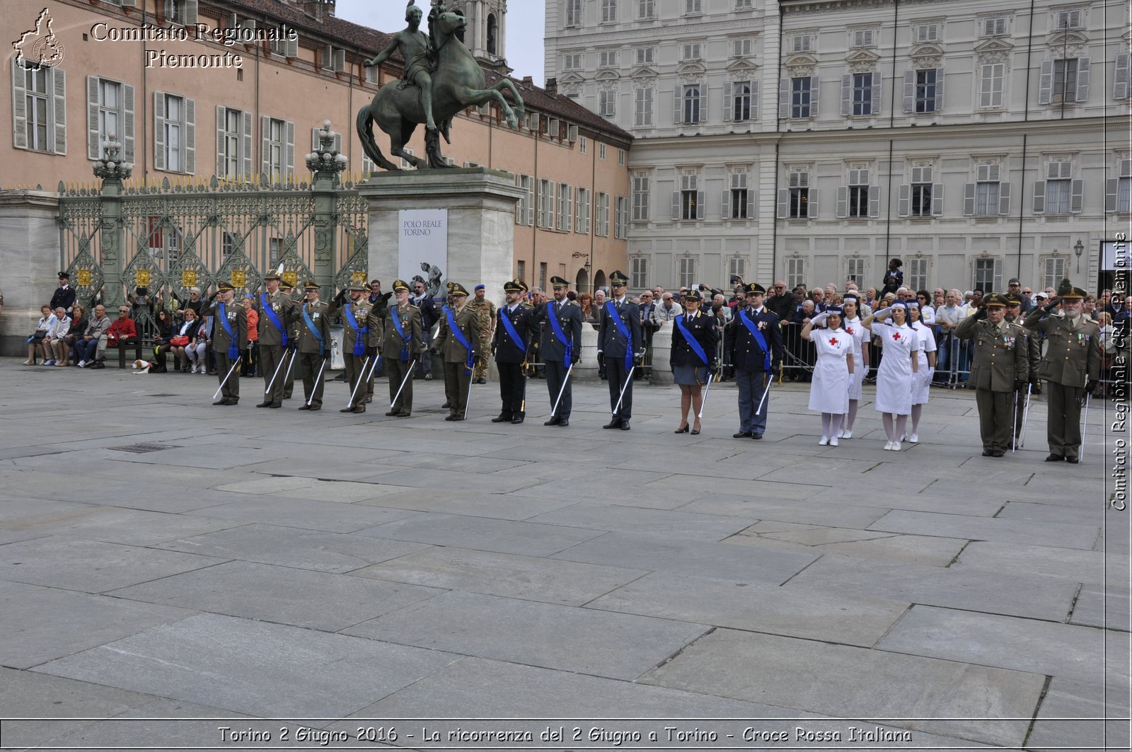 Torino 2 Giugno 2016 - La ricorrenza del 2 Giugno a Torino - Croce Rossa Italiana- Comitato Regionale del Piemonte