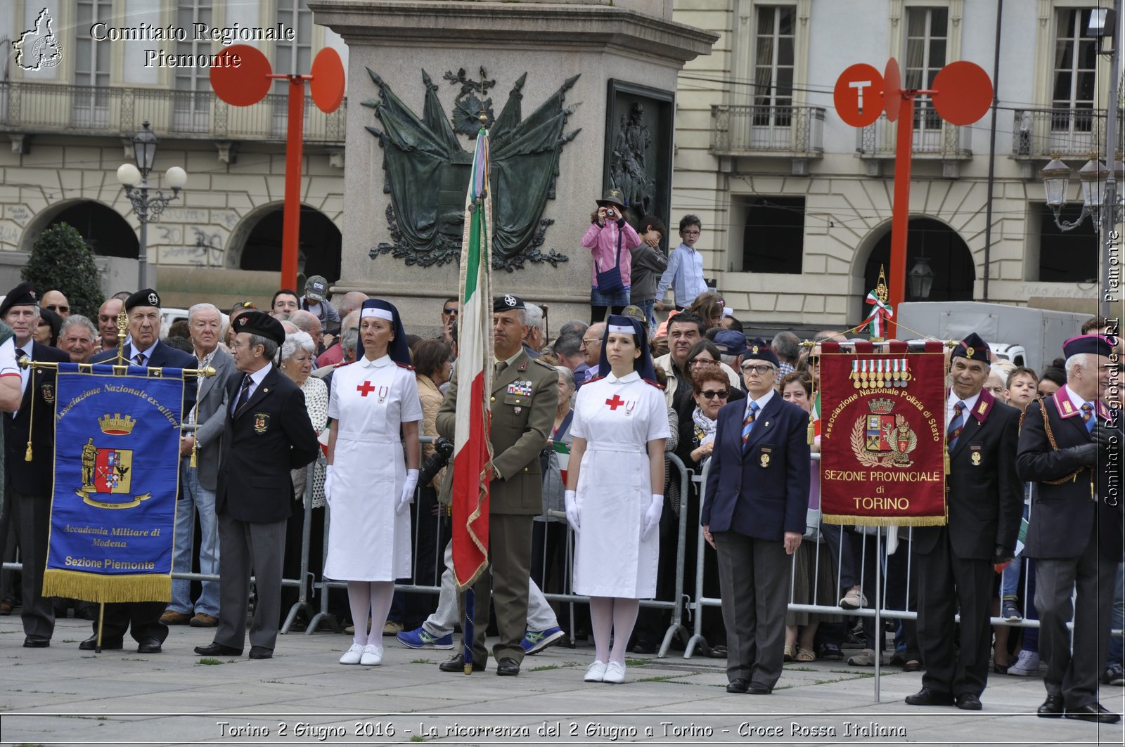 Torino 2 Giugno 2016 - La ricorrenza del 2 Giugno a Torino - Croce Rossa Italiana- Comitato Regionale del Piemonte