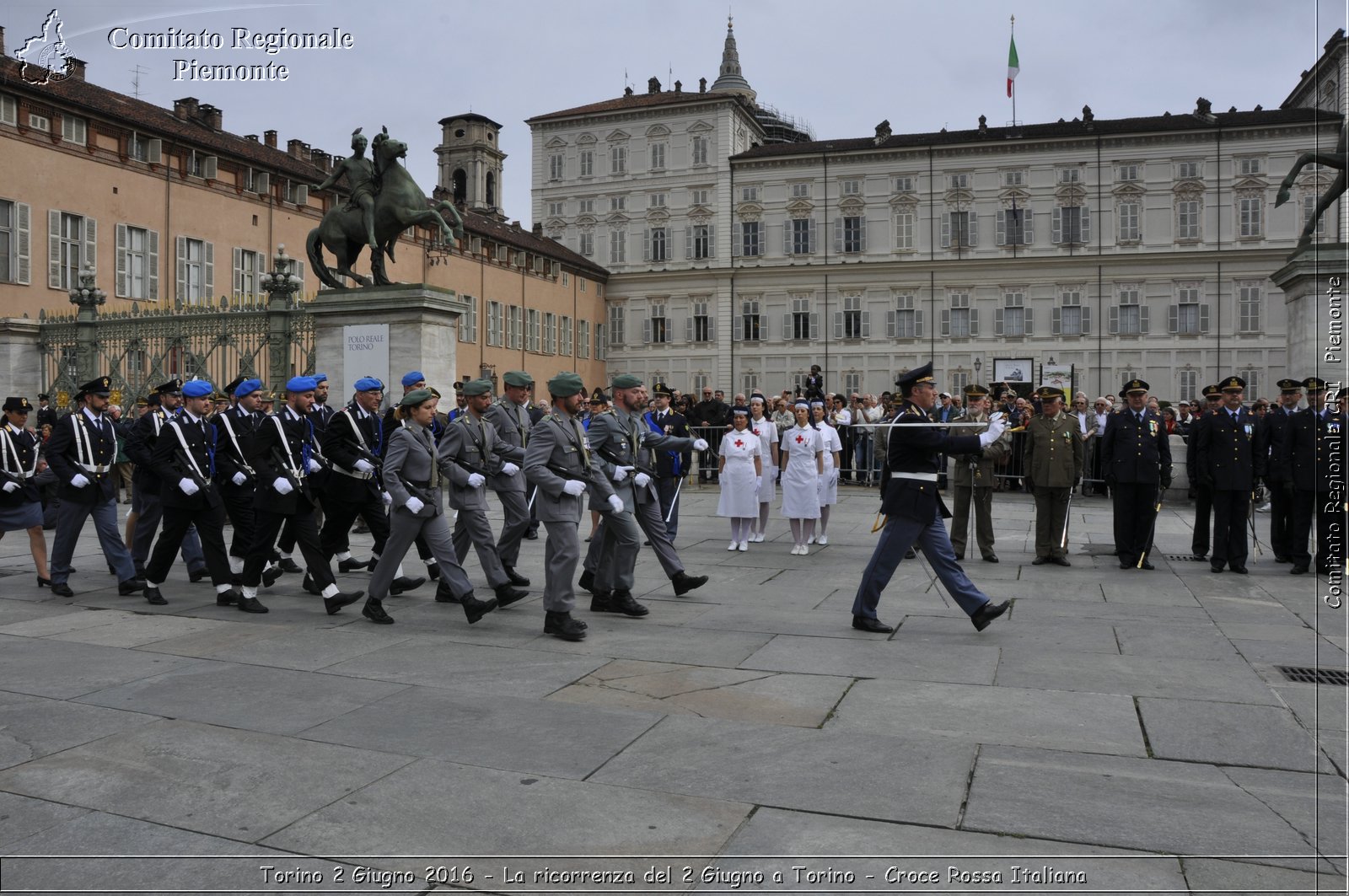 Torino 2 Giugno 2016 - La ricorrenza del 2 Giugno a Torino - Croce Rossa Italiana- Comitato Regionale del Piemonte