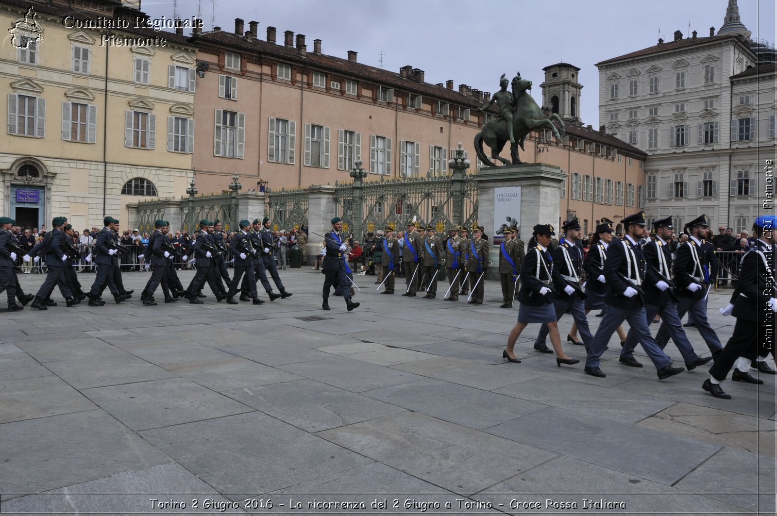 Torino 2 Giugno 2016 - La ricorrenza del 2 Giugno a Torino - Croce Rossa Italiana- Comitato Regionale del Piemonte