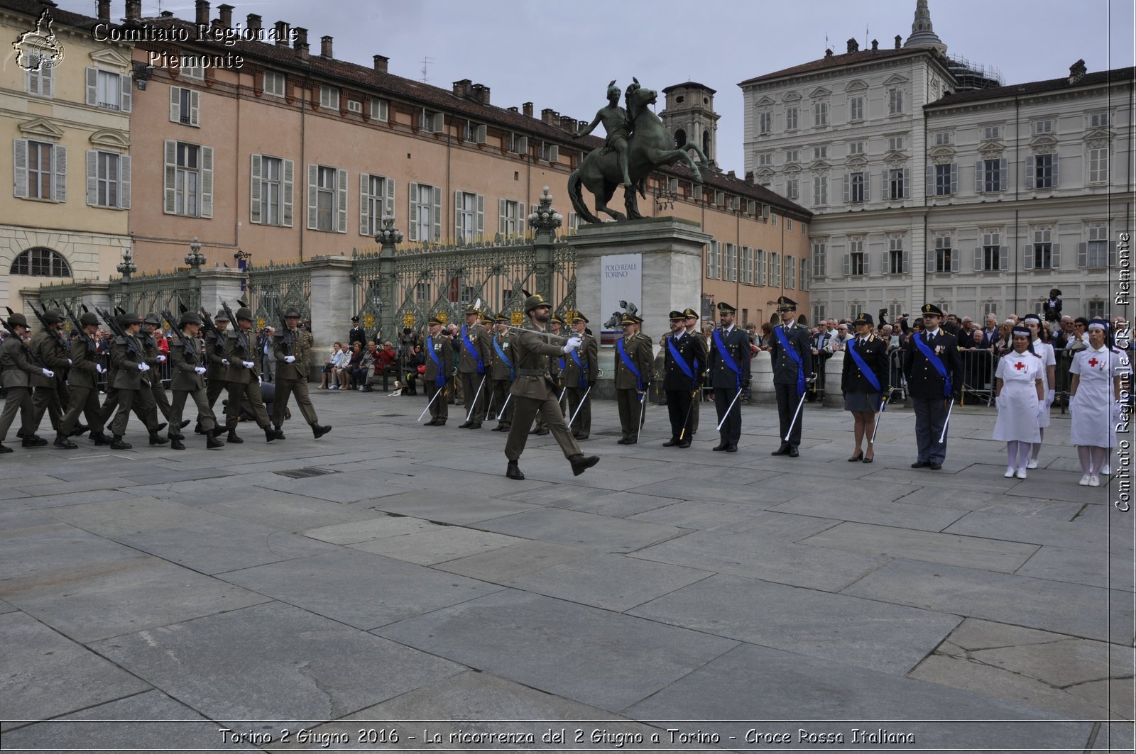 Torino 2 Giugno 2016 - La ricorrenza del 2 Giugno a Torino - Croce Rossa Italiana- Comitato Regionale del Piemonte