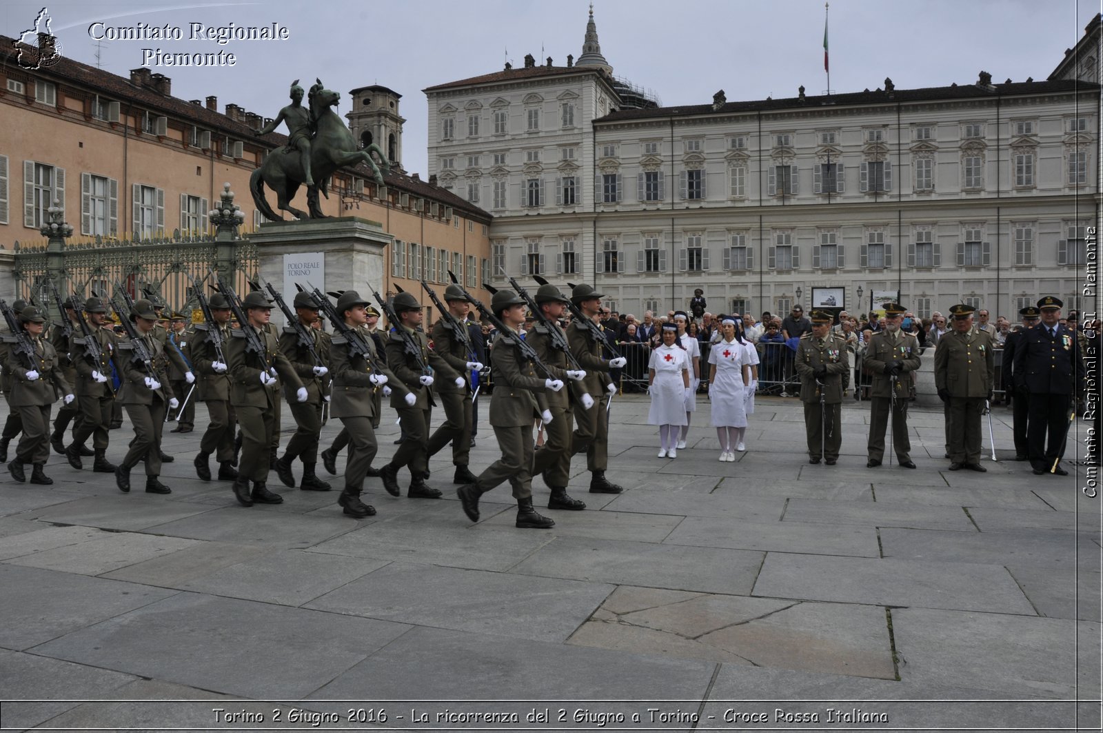 Torino 2 Giugno 2016 - La ricorrenza del 2 Giugno a Torino - Croce Rossa Italiana- Comitato Regionale del Piemonte