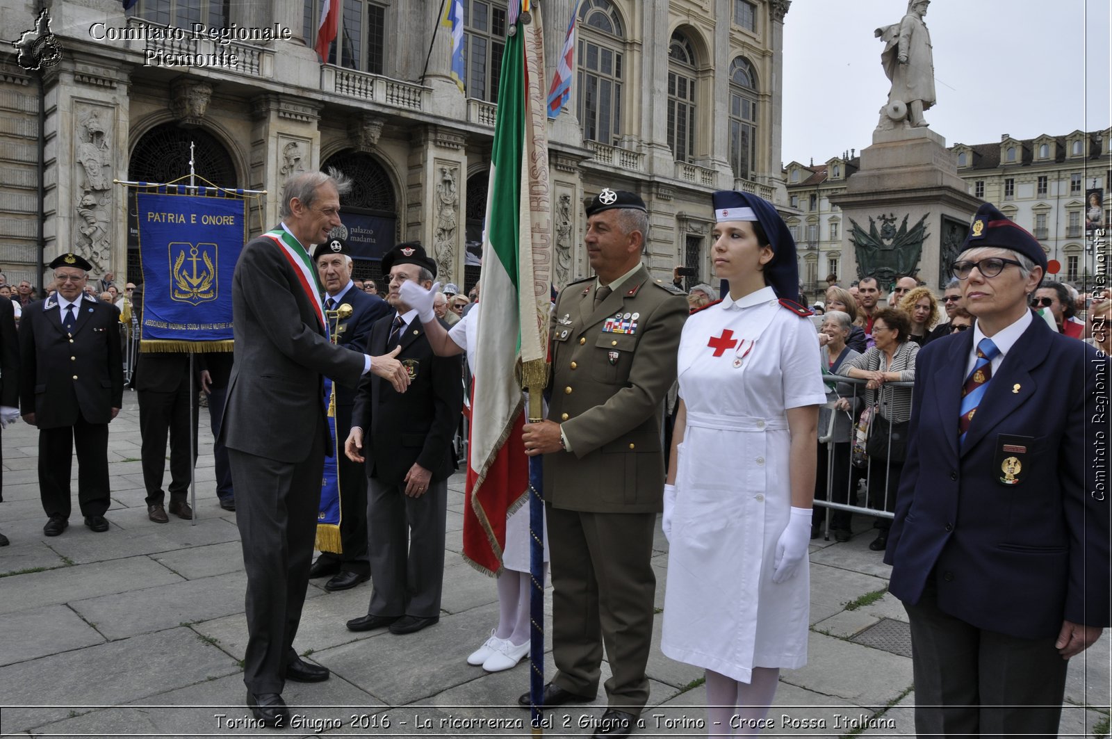 Torino 2 Giugno 2016 - La ricorrenza del 2 Giugno a Torino - Croce Rossa Italiana- Comitato Regionale del Piemonte