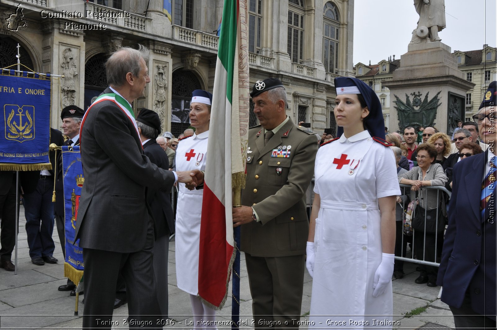 Torino 2 Giugno 2016 - La ricorrenza del 2 Giugno a Torino - Croce Rossa Italiana- Comitato Regionale del Piemonte