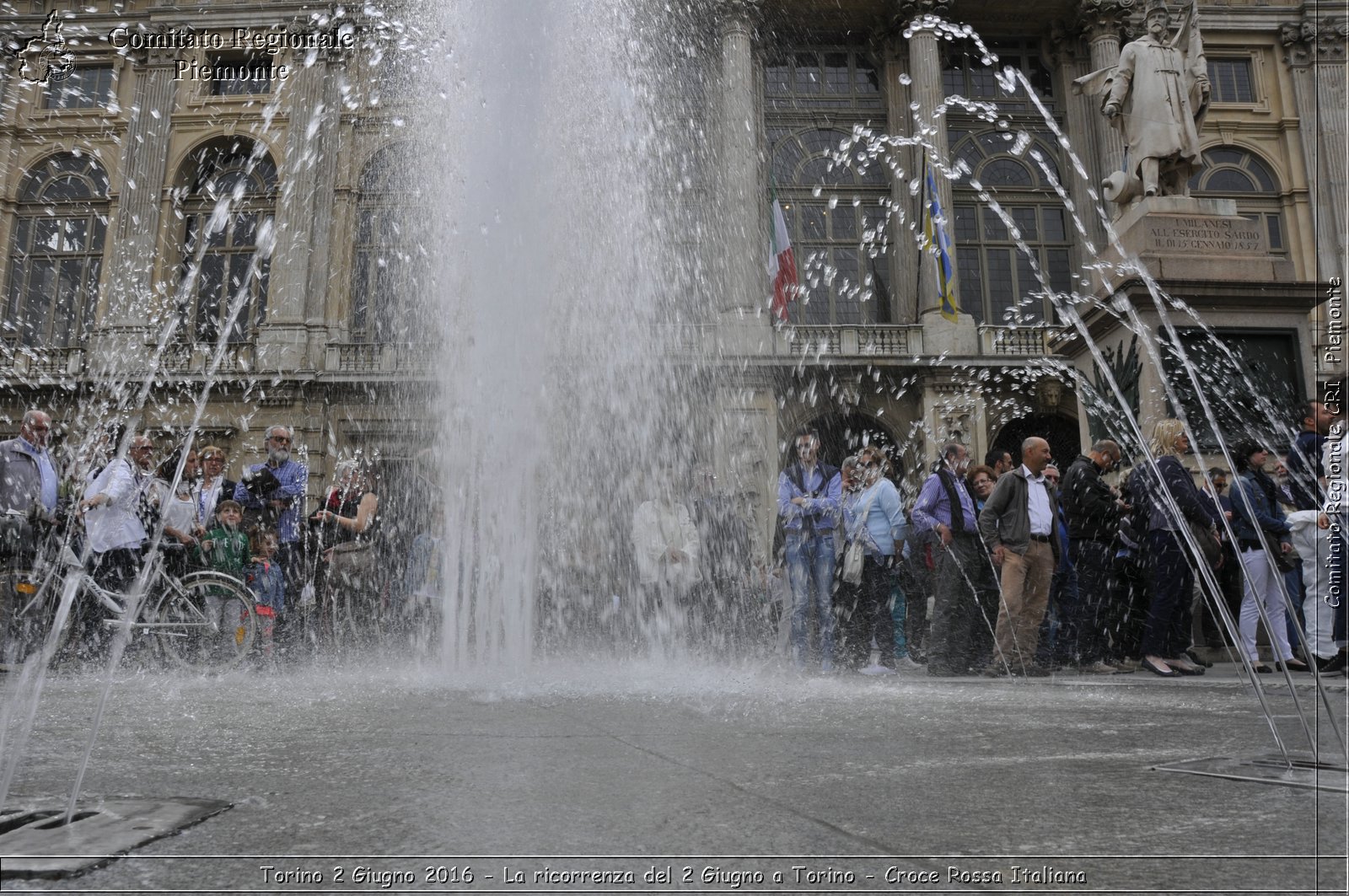 Torino 2 Giugno 2016 - La ricorrenza del 2 Giugno a Torino - Croce Rossa Italiana- Comitato Regionale del Piemonte