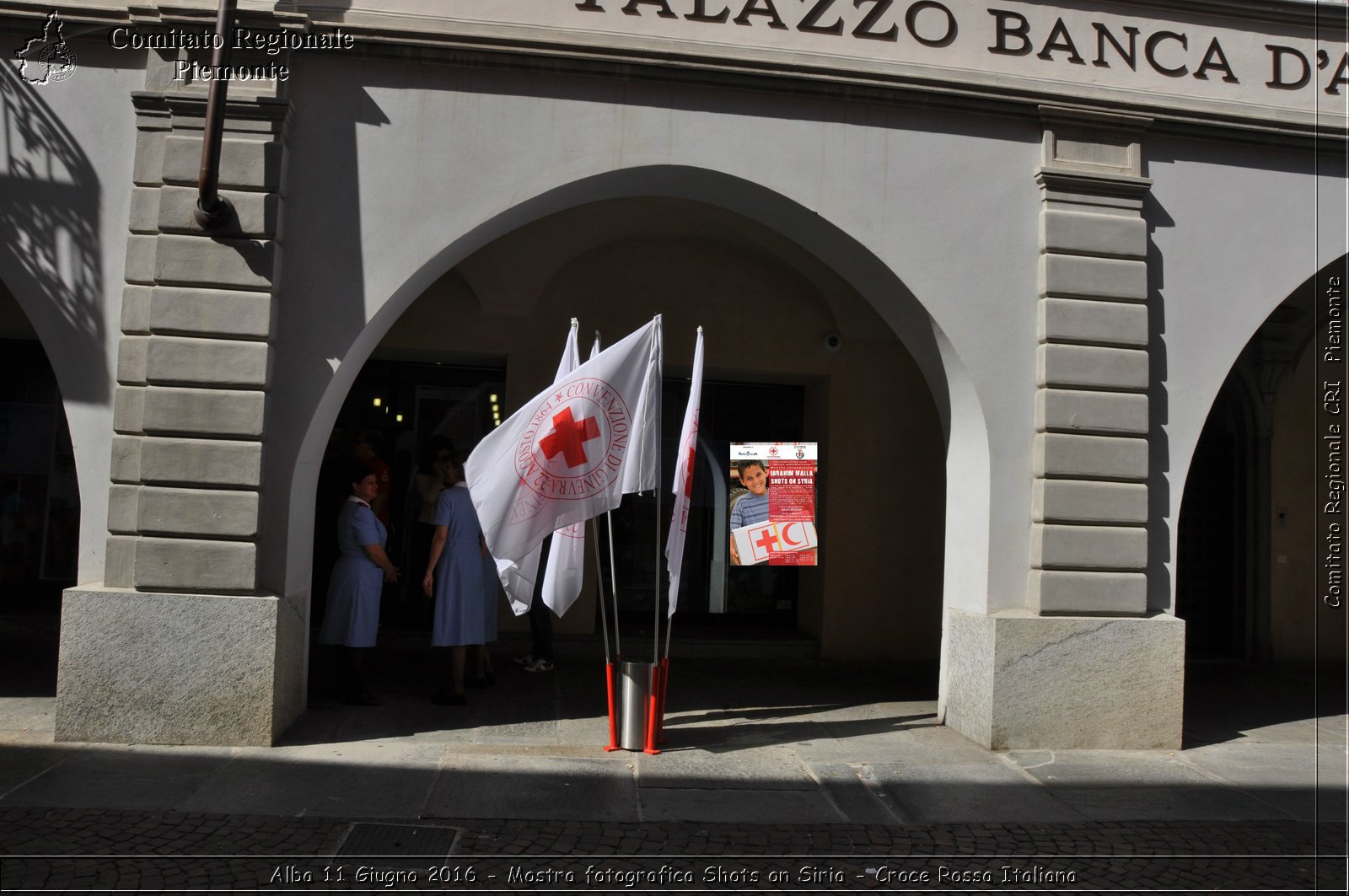 Alba 11 Giugno 2016 - Mostra fotografica Shots on Siria - Croce Rossa Italiana- Comitato Regionale del Piemonte