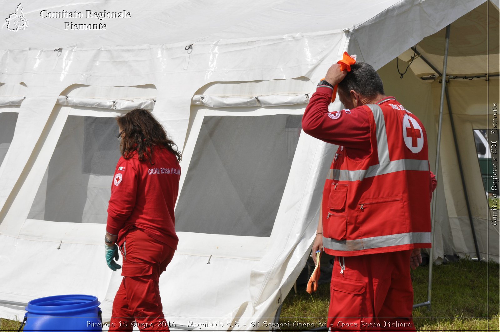 Pinerolo 15 Giugno 2016 - Magnitudo 5.5 - Gli Scenari Operativi - Croce Rossa Italiana- Comitato Regionale del Piemonte