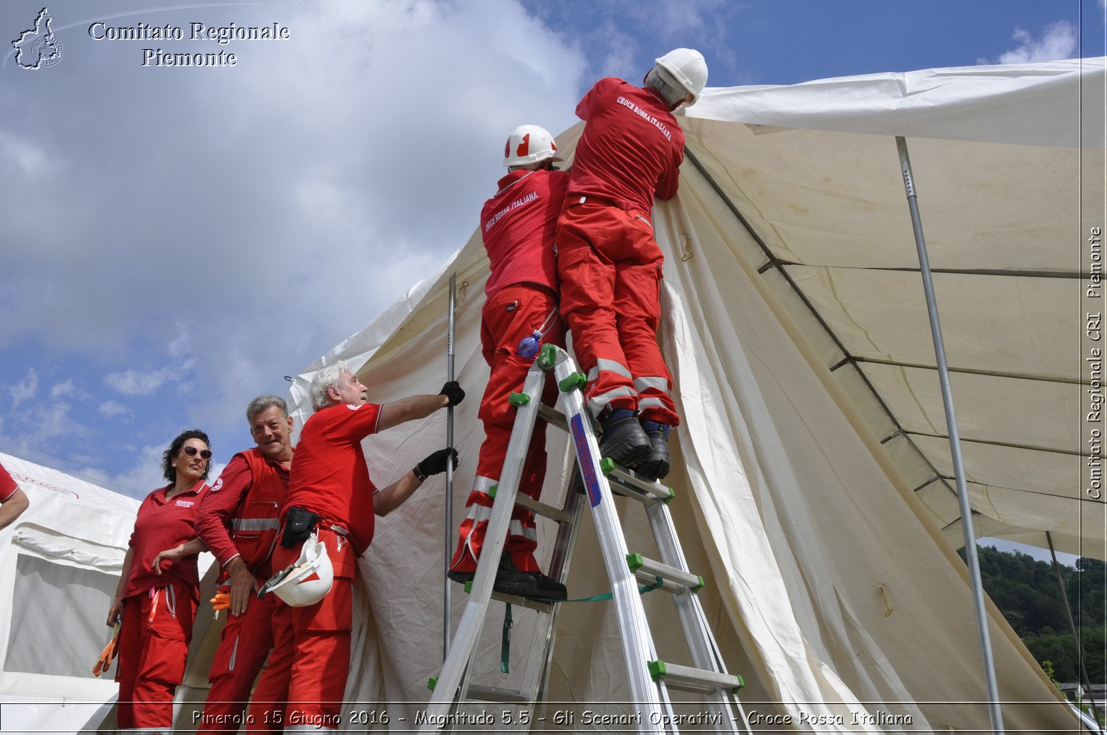 Pinerolo 15 Giugno 2016 - Magnitudo 5.5 - Gli Scenari Operativi - Croce Rossa Italiana- Comitato Regionale del Piemonte