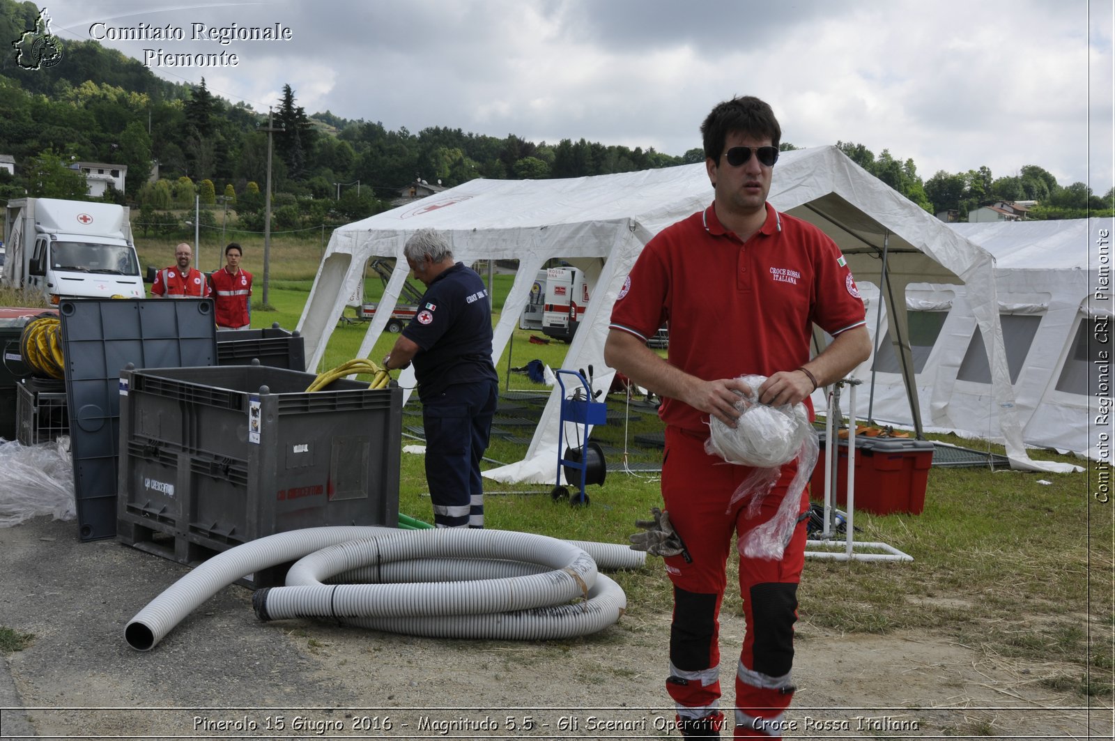 Pinerolo 15 Giugno 2016 - Magnitudo 5.5 - Gli Scenari Operativi - Croce Rossa Italiana- Comitato Regionale del Piemonte