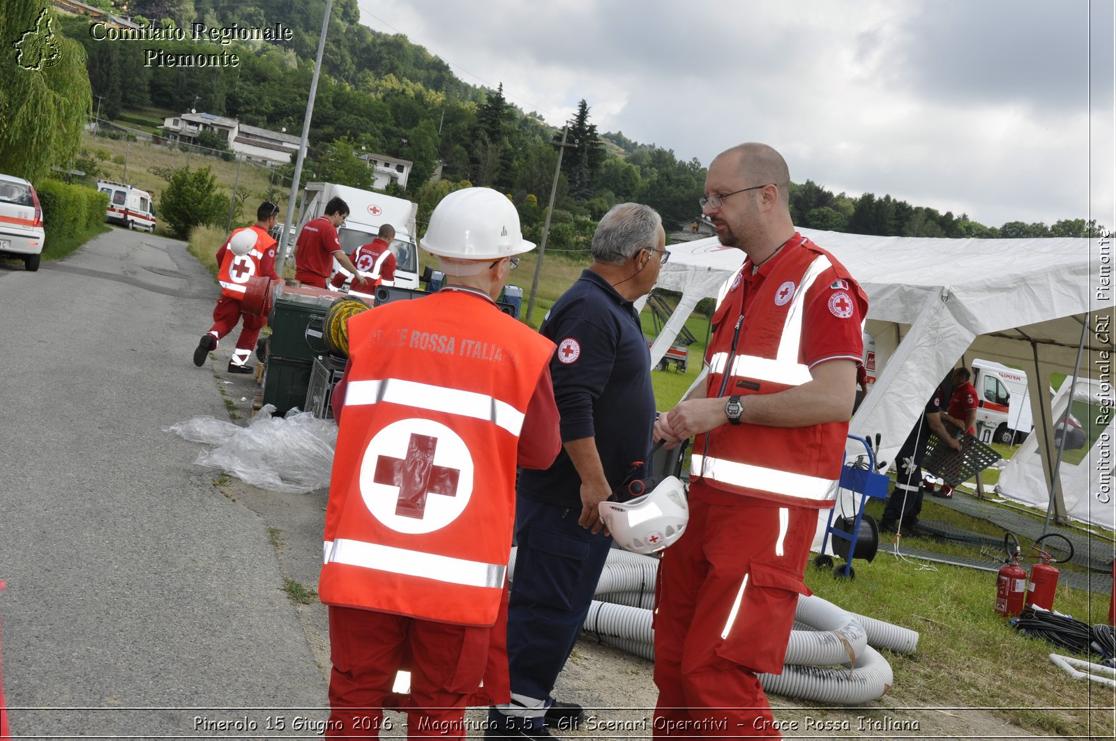 Pinerolo 15 Giugno 2016 - Magnitudo 5.5 - Gli Scenari Operativi - Croce Rossa Italiana- Comitato Regionale del Piemonte