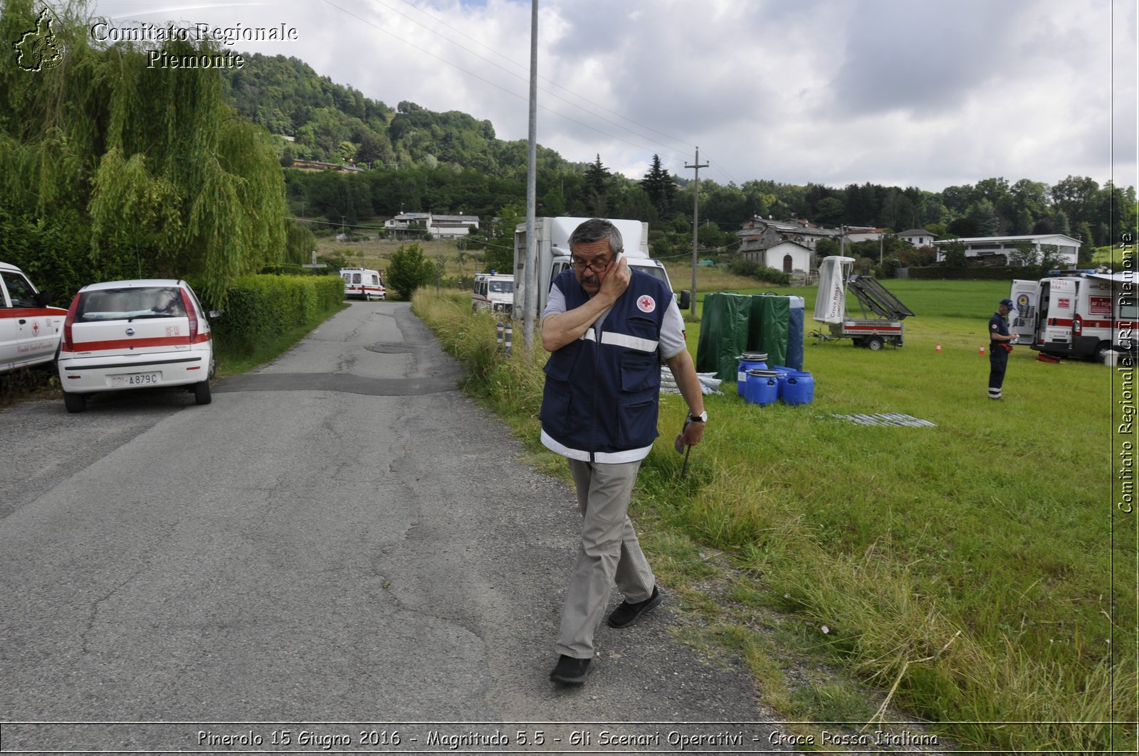 Pinerolo 15 Giugno 2016 - Magnitudo 5.5 - Gli Scenari Operativi - Croce Rossa Italiana- Comitato Regionale del Piemonte