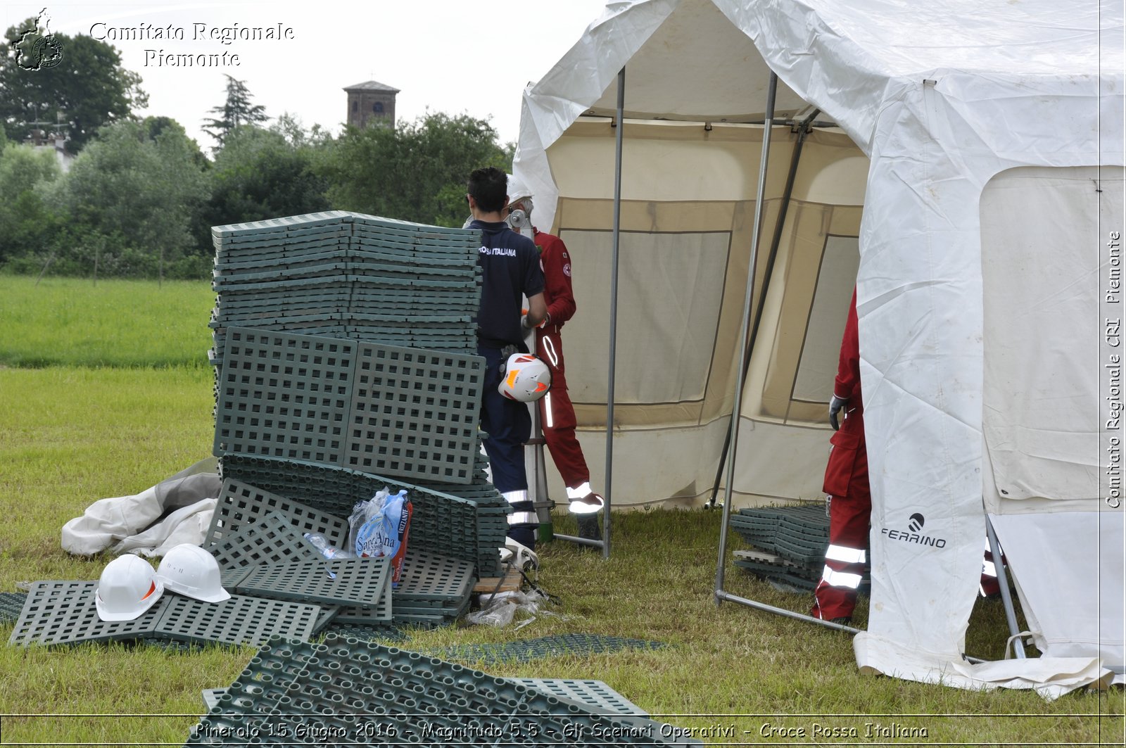 Pinerolo 15 Giugno 2016 - Magnitudo 5.5 - Gli Scenari Operativi - Croce Rossa Italiana- Comitato Regionale del Piemonte