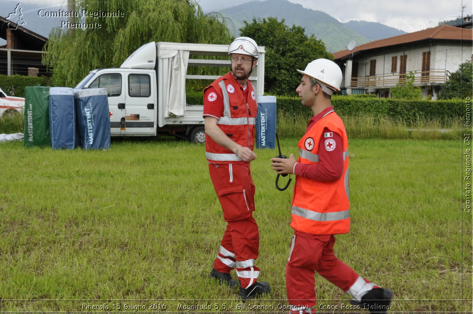 Pinerolo 15 Giugno 2016 - Magnitudo 5.5 - Gli Scenari Operativi - Croce Rossa Italiana- Comitato Regionale del Piemonte