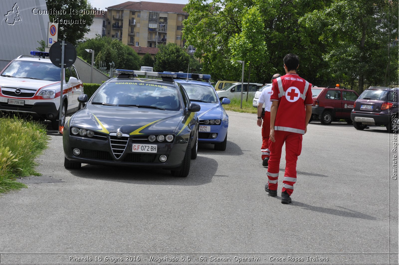 Pinerolo 15 Giugno 2016 - Magnitudo 5.5 - Gli Scenari Operativi - Croce Rossa Italiana- Comitato Regionale del Piemonte