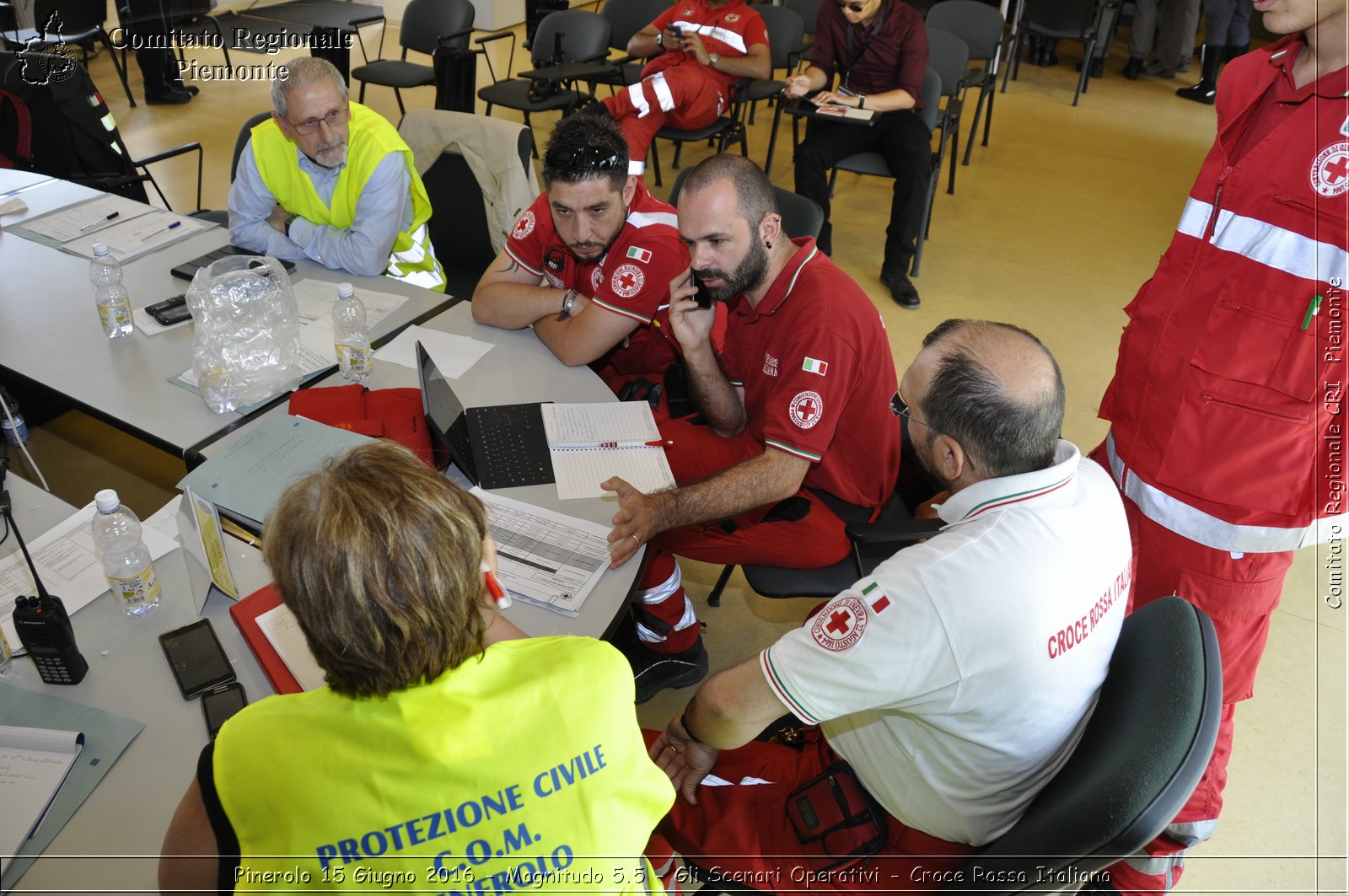 Pinerolo 15 Giugno 2016 - Magnitudo 5.5 - Gli Scenari Operativi - Croce Rossa Italiana- Comitato Regionale del Piemonte