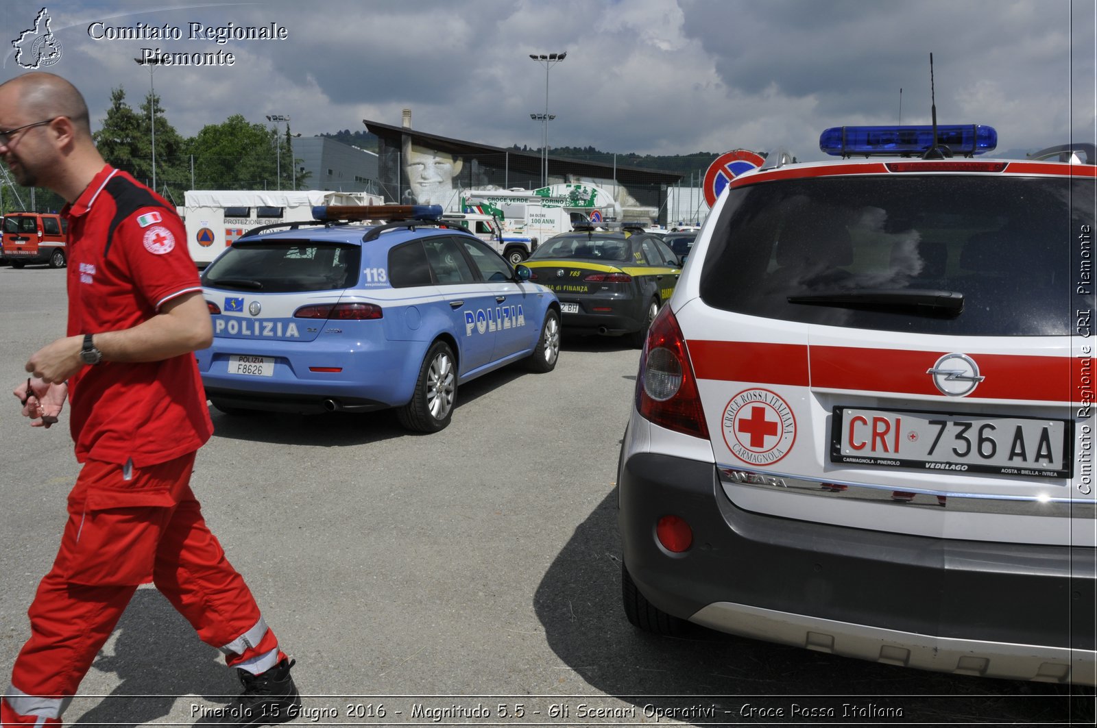 Pinerolo 15 Giugno 2016 - Magnitudo 5.5 - Gli Scenari Operativi - Croce Rossa Italiana- Comitato Regionale del Piemonte