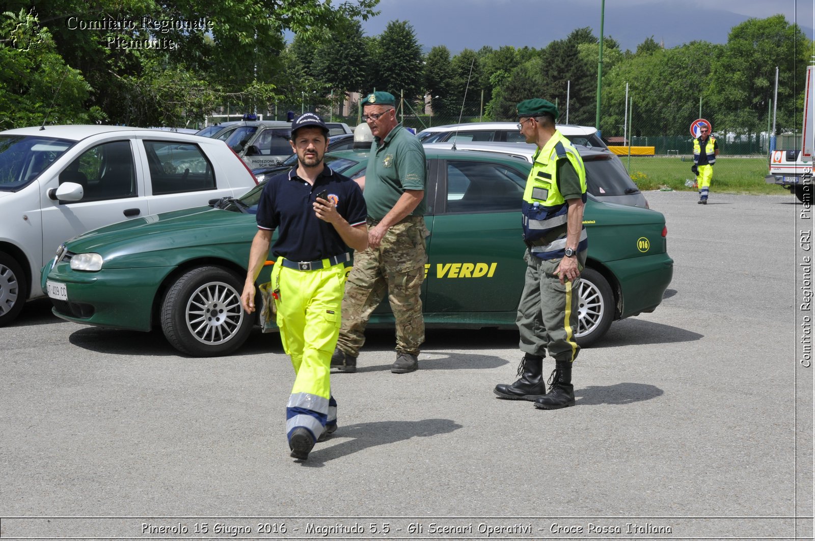 Pinerolo 15 Giugno 2016 - Magnitudo 5.5 - Gli Scenari Operativi - Croce Rossa Italiana- Comitato Regionale del Piemonte