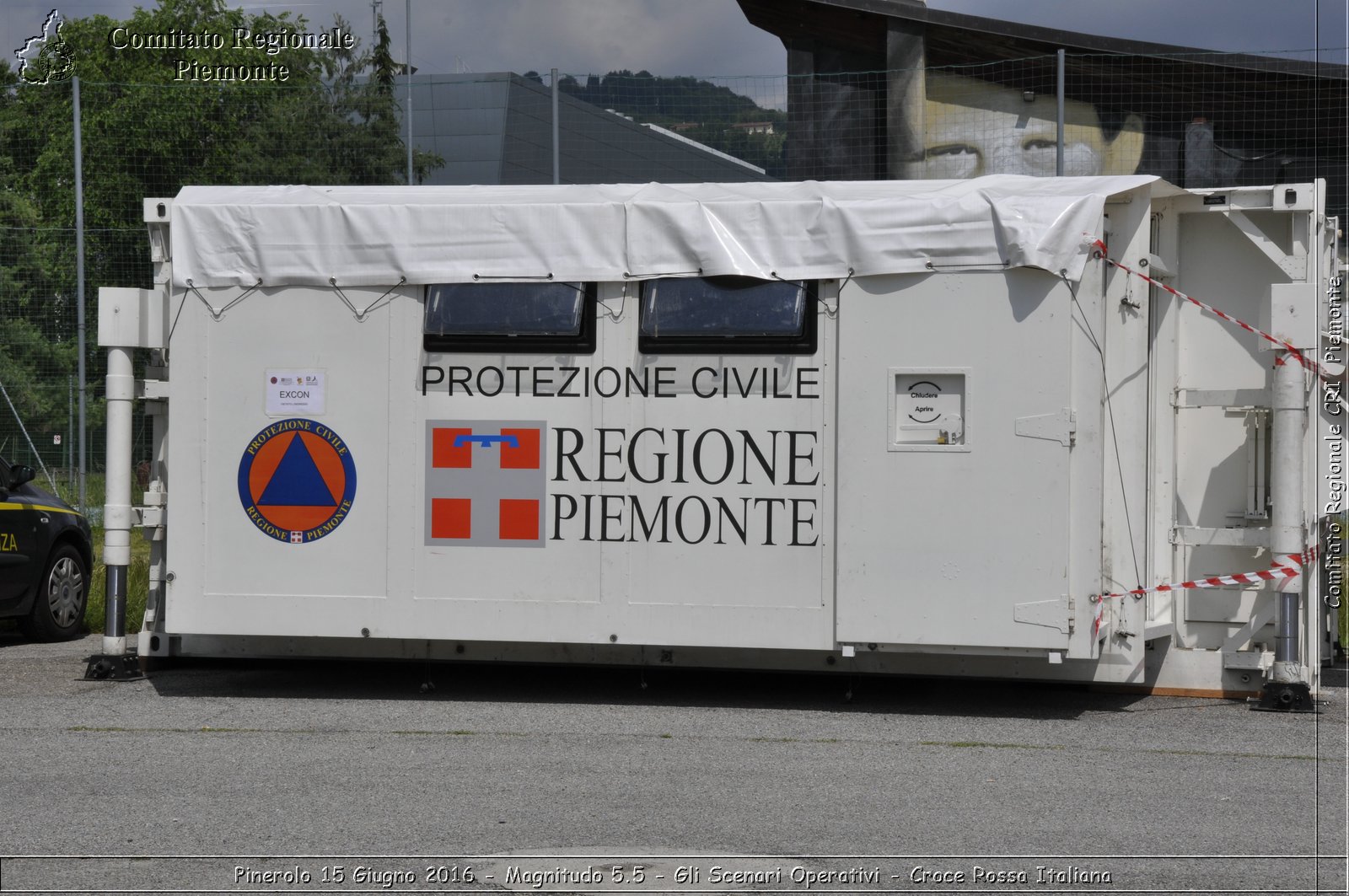 Pinerolo 15 Giugno 2016 - Magnitudo 5.5 - Gli Scenari Operativi - Croce Rossa Italiana- Comitato Regionale del Piemonte