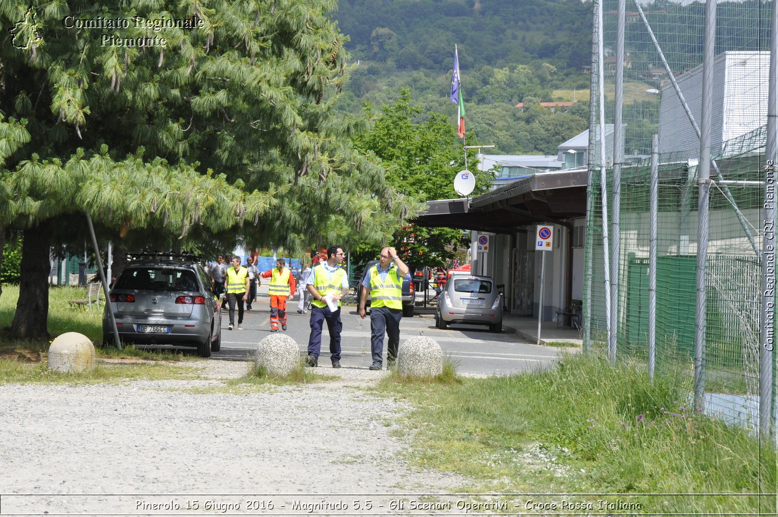 Pinerolo 15 Giugno 2016 - Magnitudo 5.5 - Gli Scenari Operativi - Croce Rossa Italiana- Comitato Regionale del Piemonte