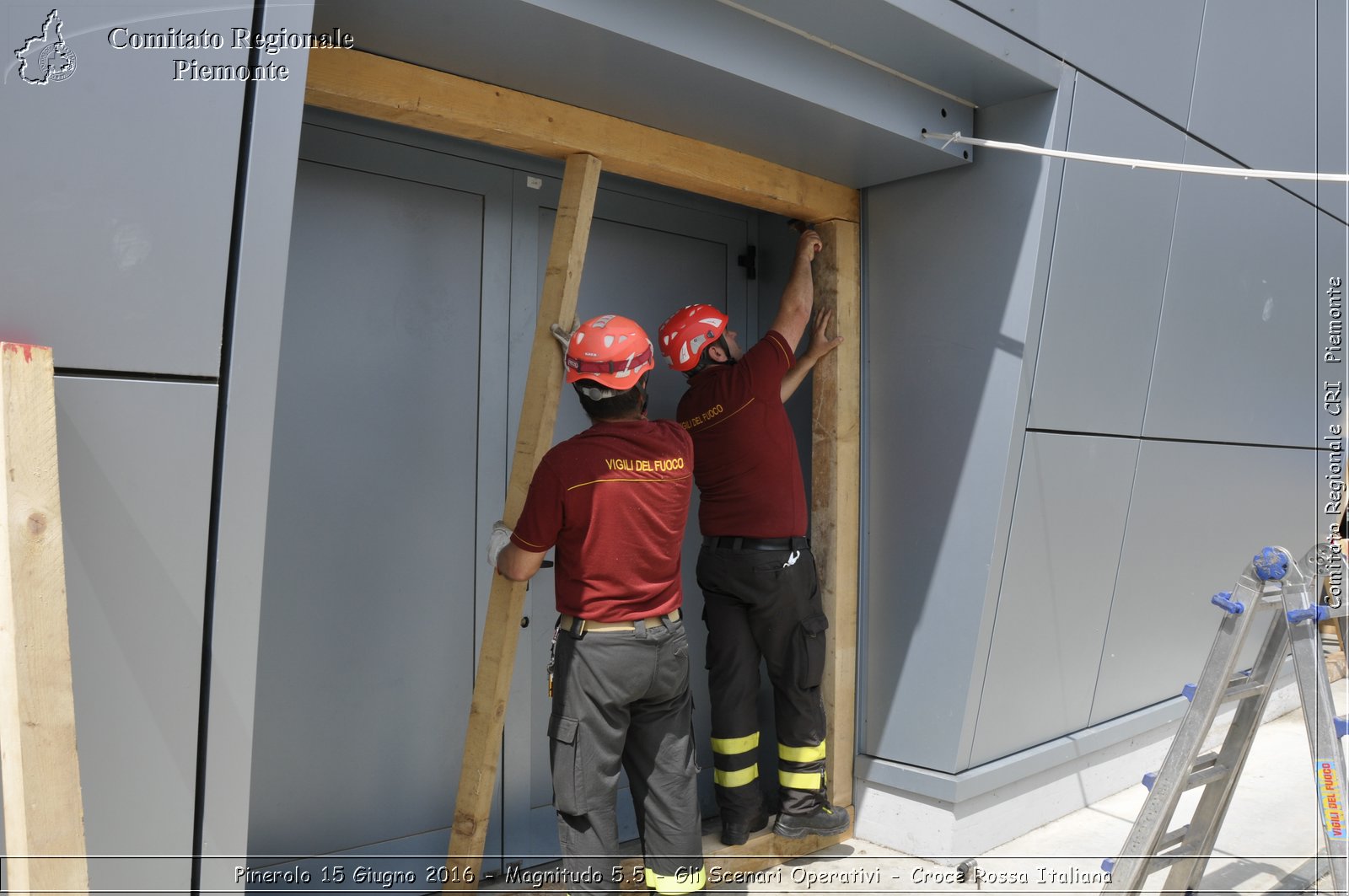 Pinerolo 15 Giugno 2016 - Magnitudo 5.5 - Gli Scenari Operativi - Croce Rossa Italiana- Comitato Regionale del Piemonte