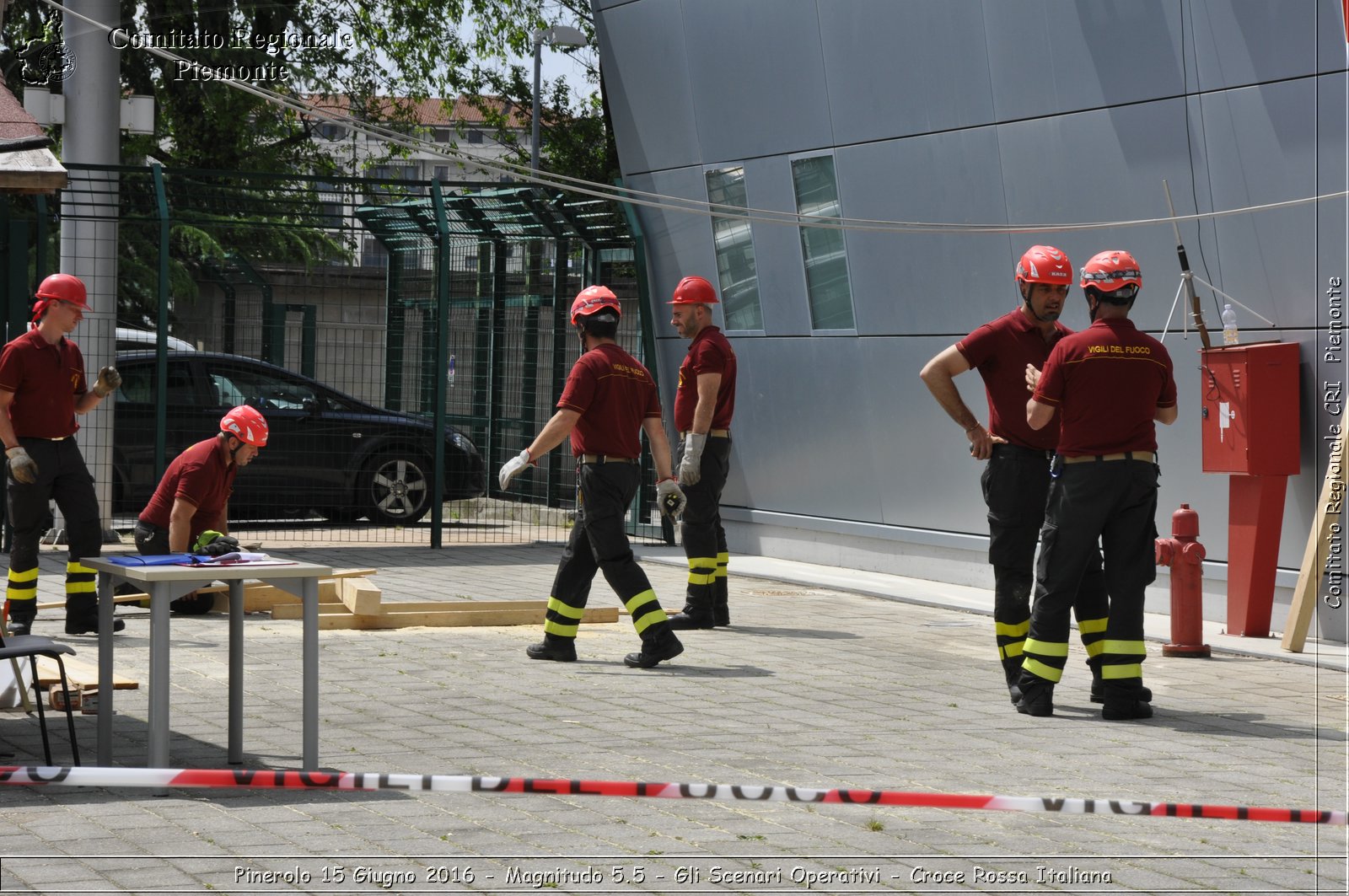 Pinerolo 15 Giugno 2016 - Magnitudo 5.5 - Gli Scenari Operativi - Croce Rossa Italiana- Comitato Regionale del Piemonte